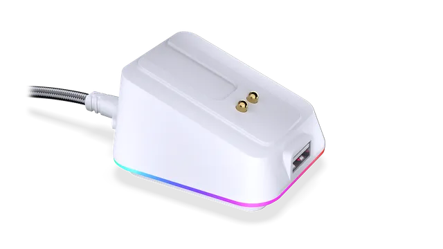 endorfy-liv-plus-wireless-mouse-dock-onyx-white-ladestation image 1