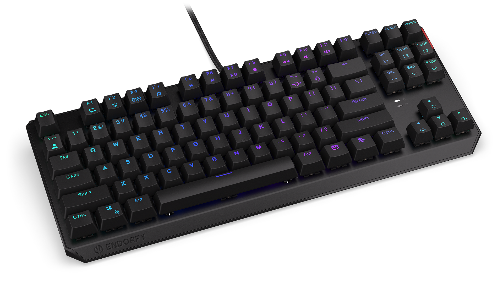 endorfy-thock-tkl-brown-tastatur-tenkeyless-argb image 2