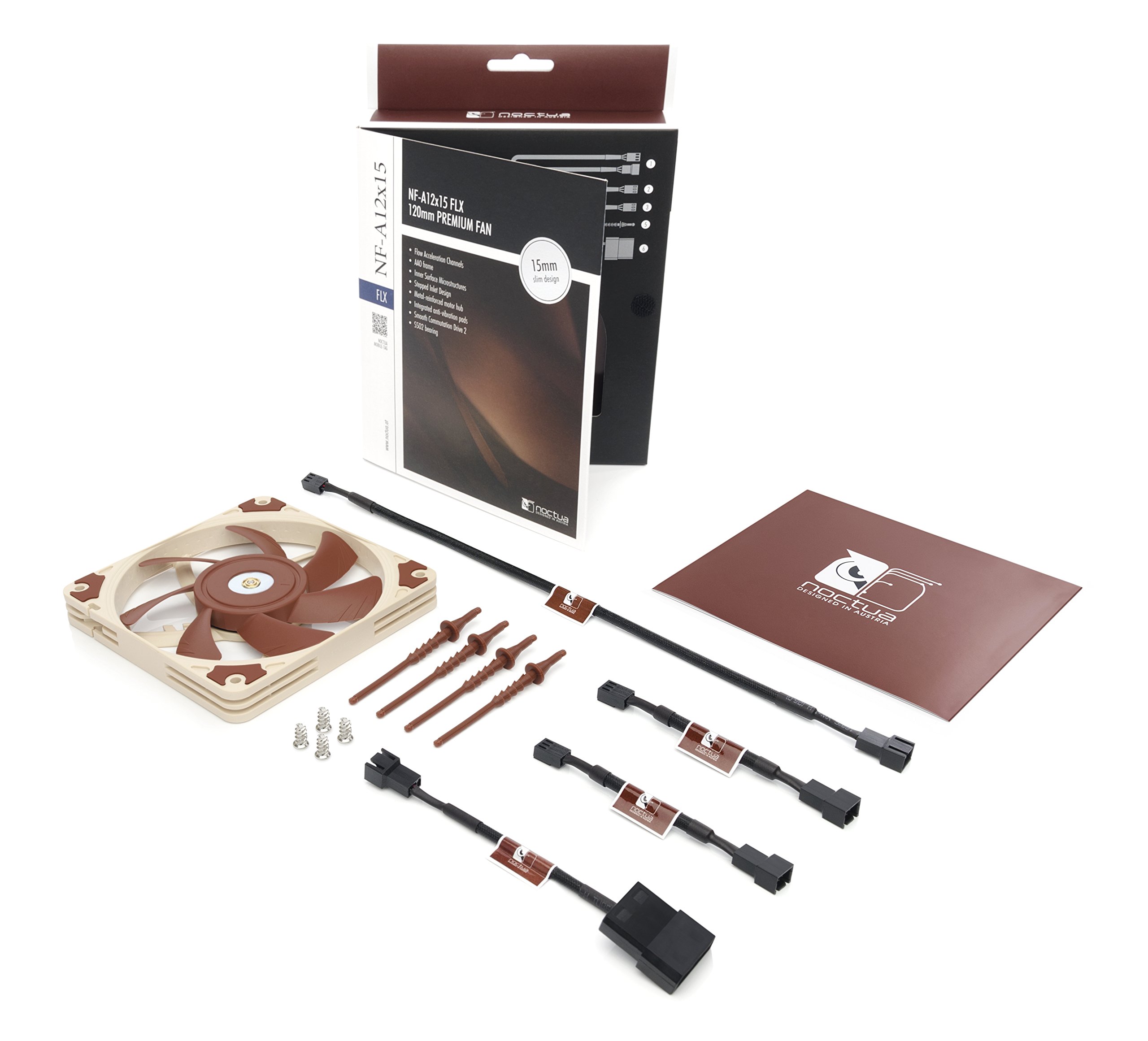 noctua-nf-a12x15-flx-120mm-l-fter-slim-leise-braun image 4
