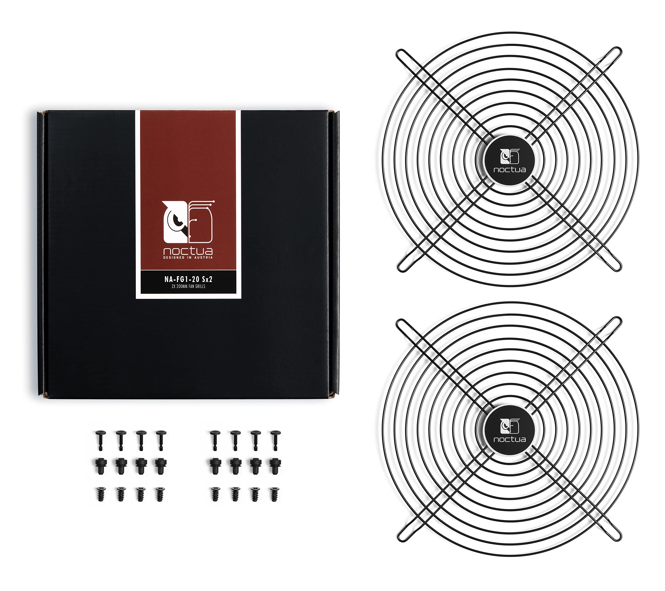 noctua-na-fg1-20-sx2-l-ftergitter-200mm-schwarz-2-st-ck image 3