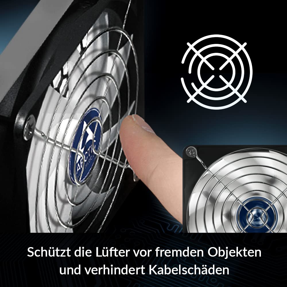 arctic-p-fan-grill-80mm-l-ftergitter-stahl-schwarz image 3