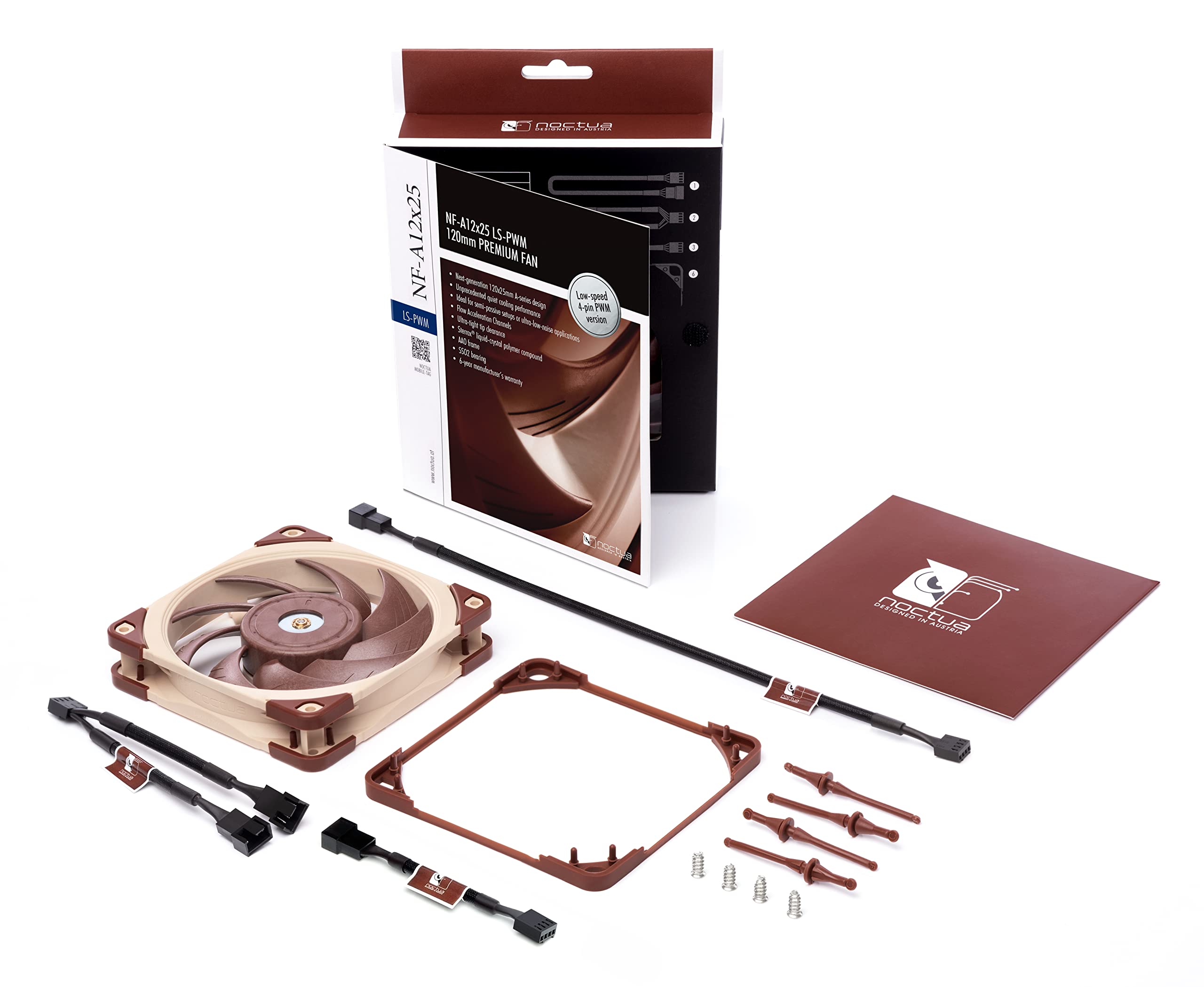 noctua-nf-a12x25-ls-pwm-l-fter-120mm-extra-leise image 4