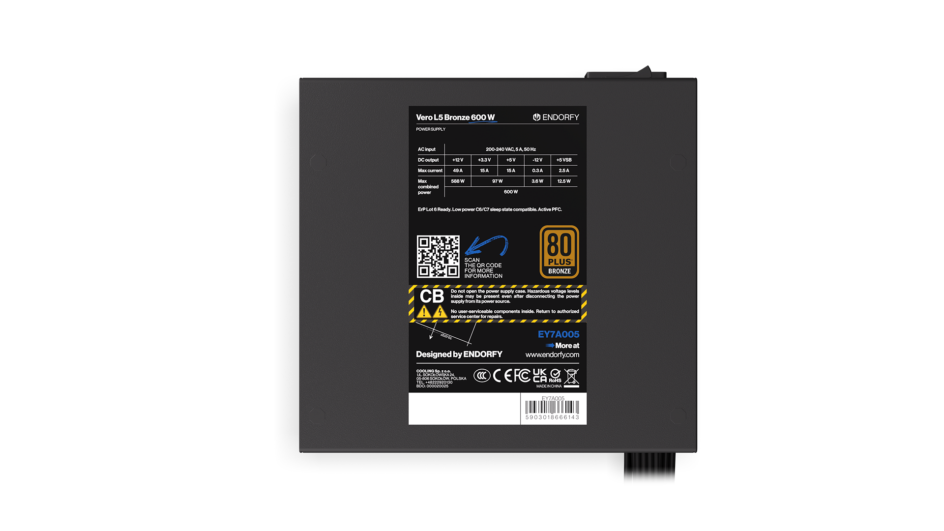 endorfy-vero-l5-bronze-netzteil-600w-atx-80-plus image 6