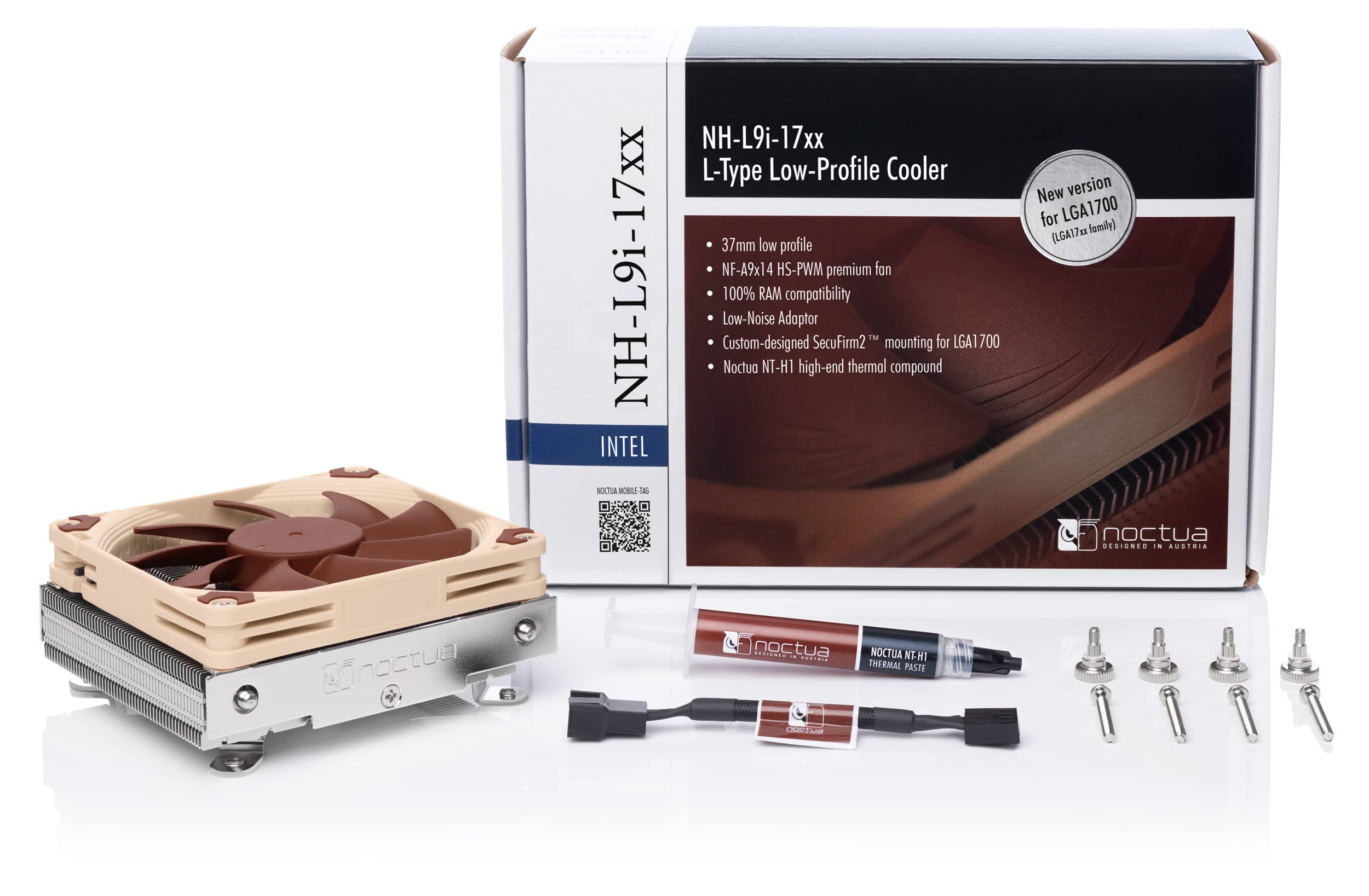 noctua-nh-l9i-17xx-cpu-k-hler-low-profile-37mm-lga1700 image 4