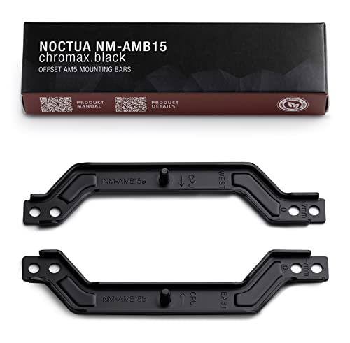 noctua-nm-amb15-chromax-black-offset-montagebr-cke-am5 image 6