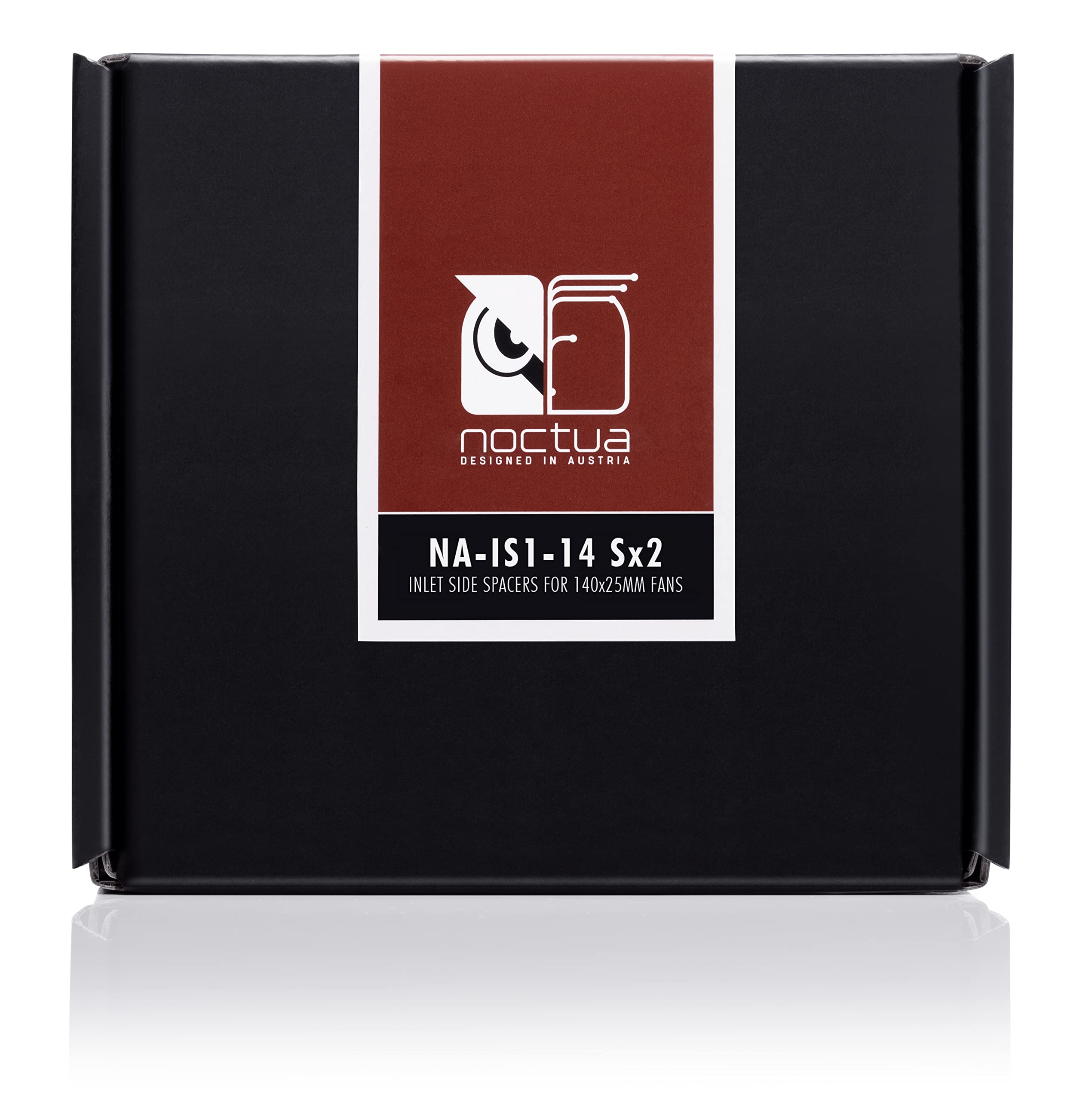 noctua-na-is1-14-sx2-abstandhalter-140-mm-2er-set-schwarz image 7