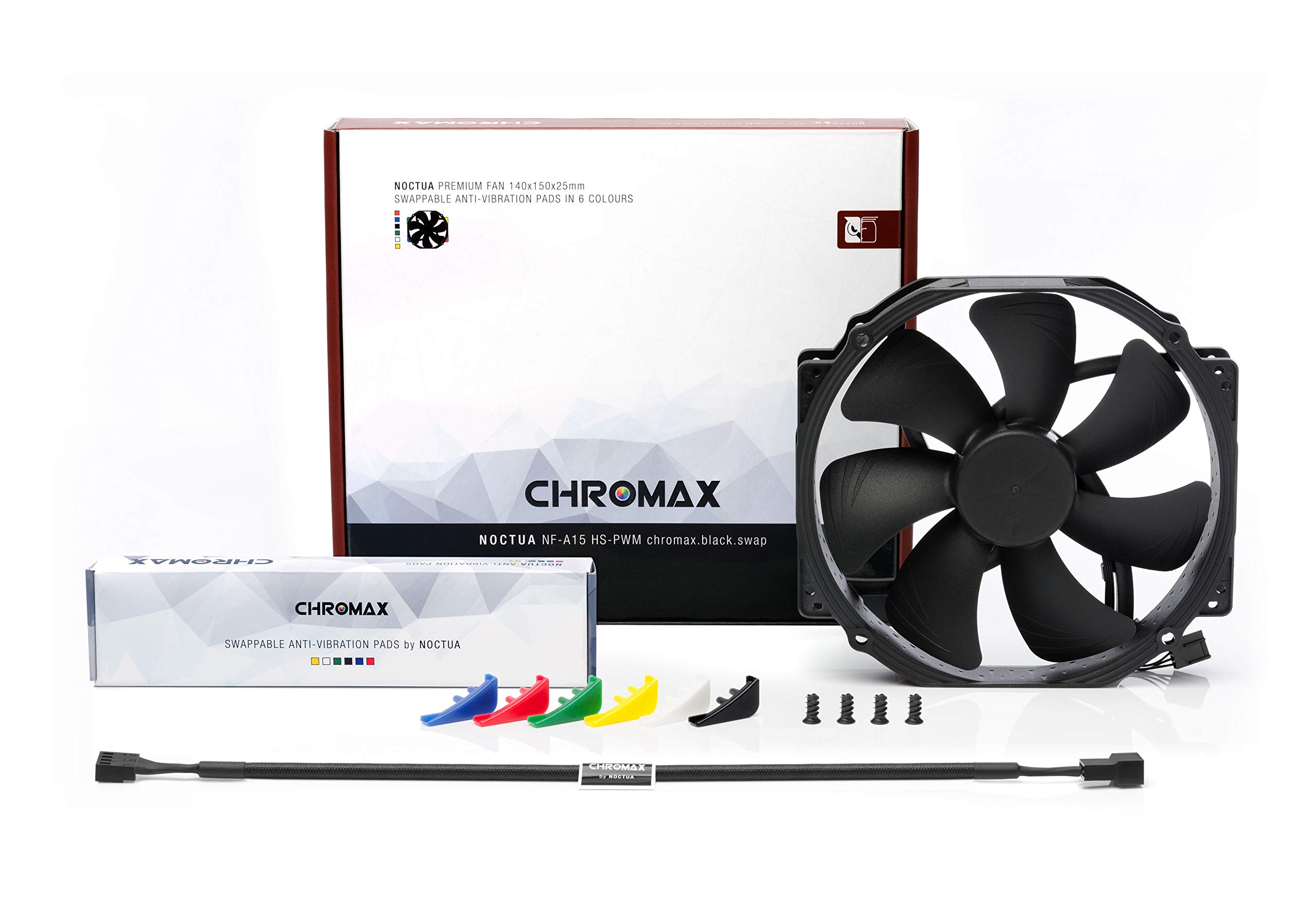noctua-nf-a15-hs-pwm-chromax-black-swap-l-fter-140mm image 2