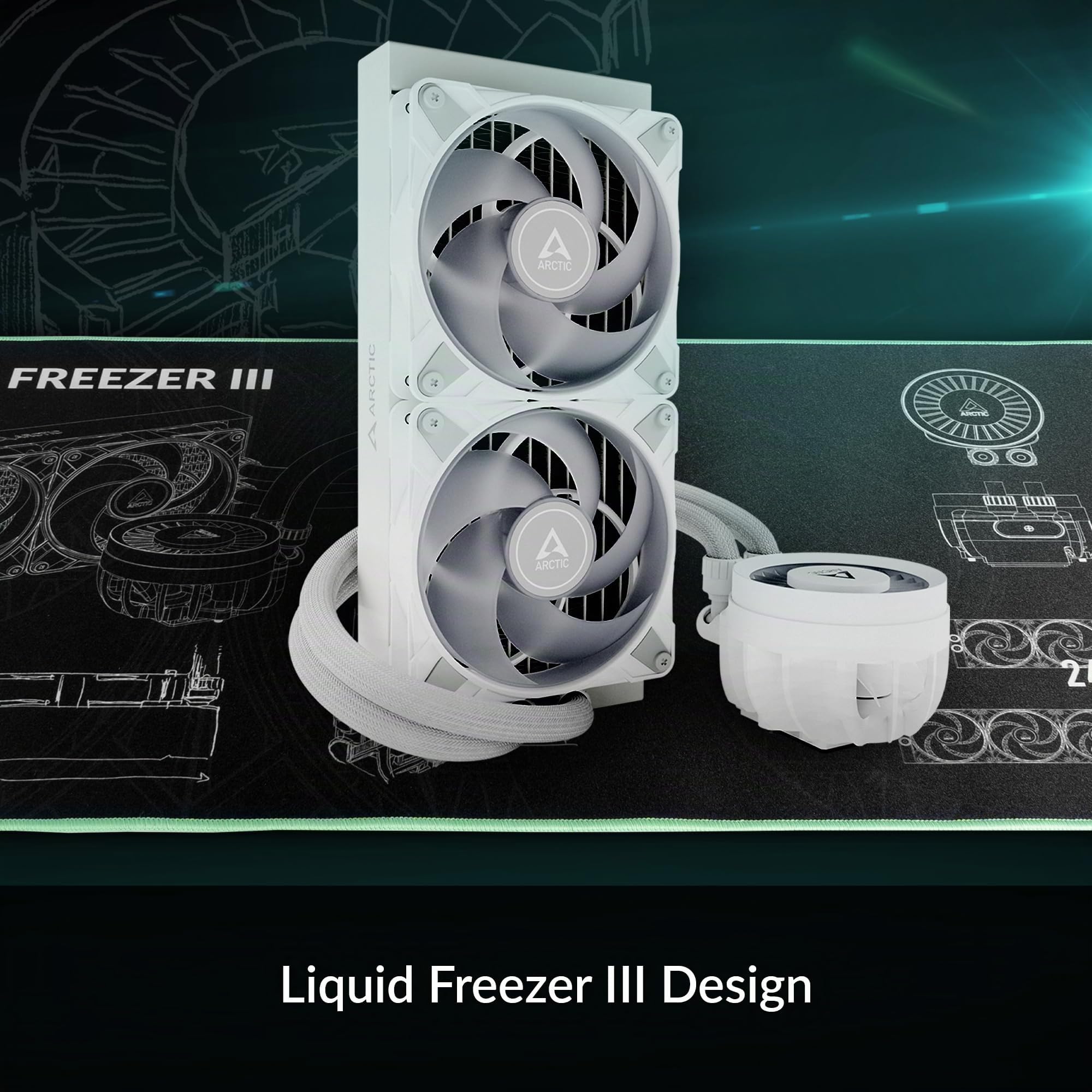 arctic-liquid-freezer-iii-mauspad-xxl-900x400-wasserabweisend image 7