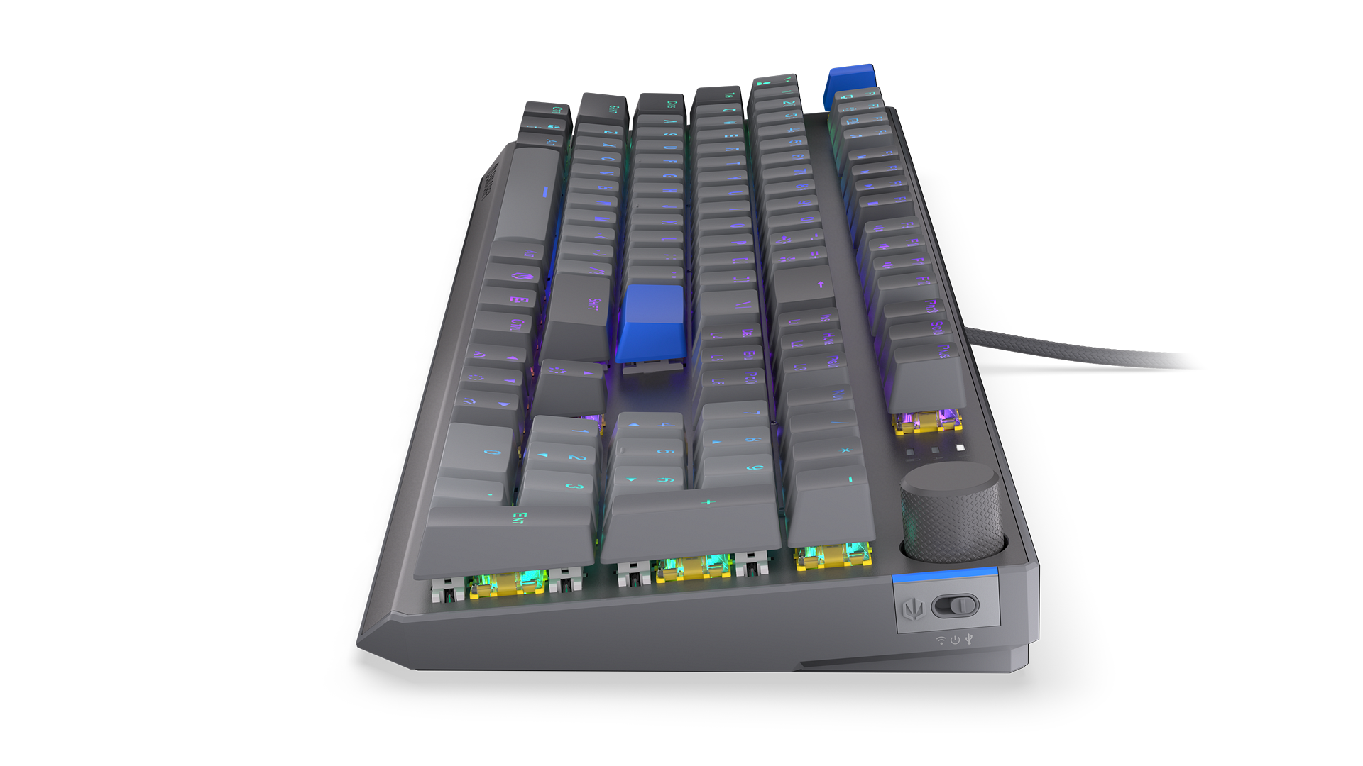 endorfy-thock-v2-wireless-tastatur-yellow-full-size image 8