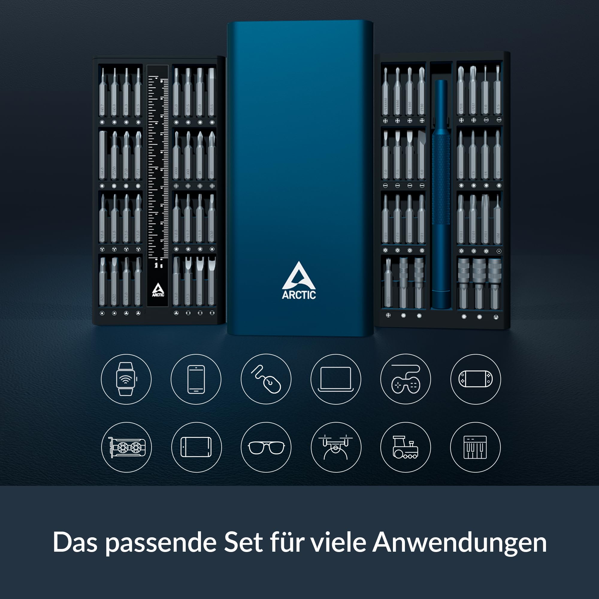arctic-precision-screwdriver-toolkit-62-in-1-pr-zisionsschraubendreher-elektroni image 2