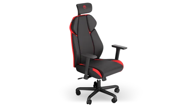 endorfy-meta-rd-gaming-stuhl-stoff-schwarz-rot image 1