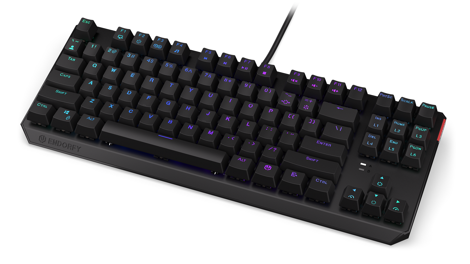 endorfy-thock-tkl-blue-tastatur-mechanisch-pbt-kailh-brown image 1