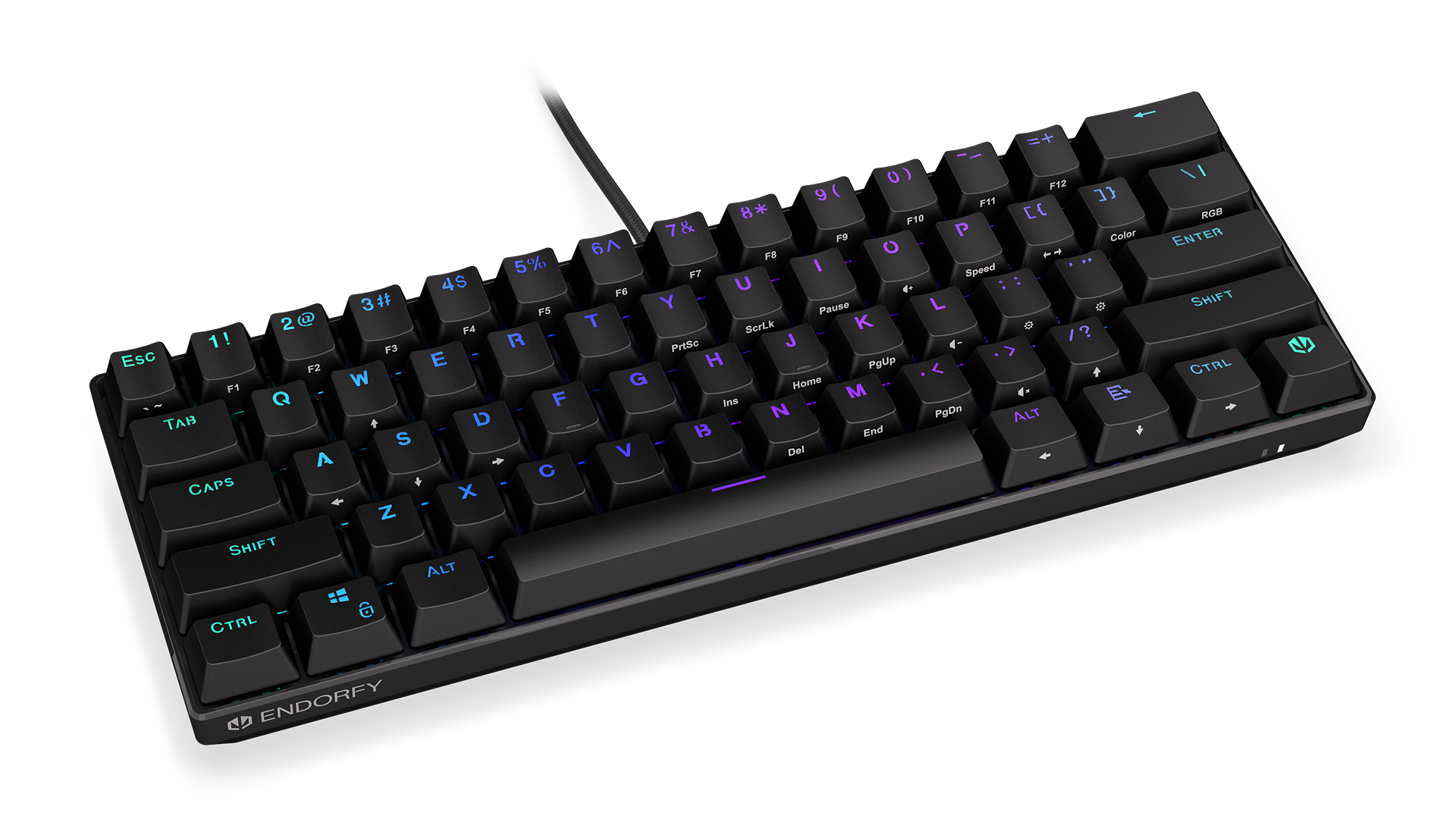 endorfy-thock-compact-red-tastatur-60-kailh-red-argb image 2