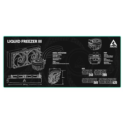 arctic-liquid-freezer-iii-mauspad-xxl-900x400-wasserabweisend image 8
