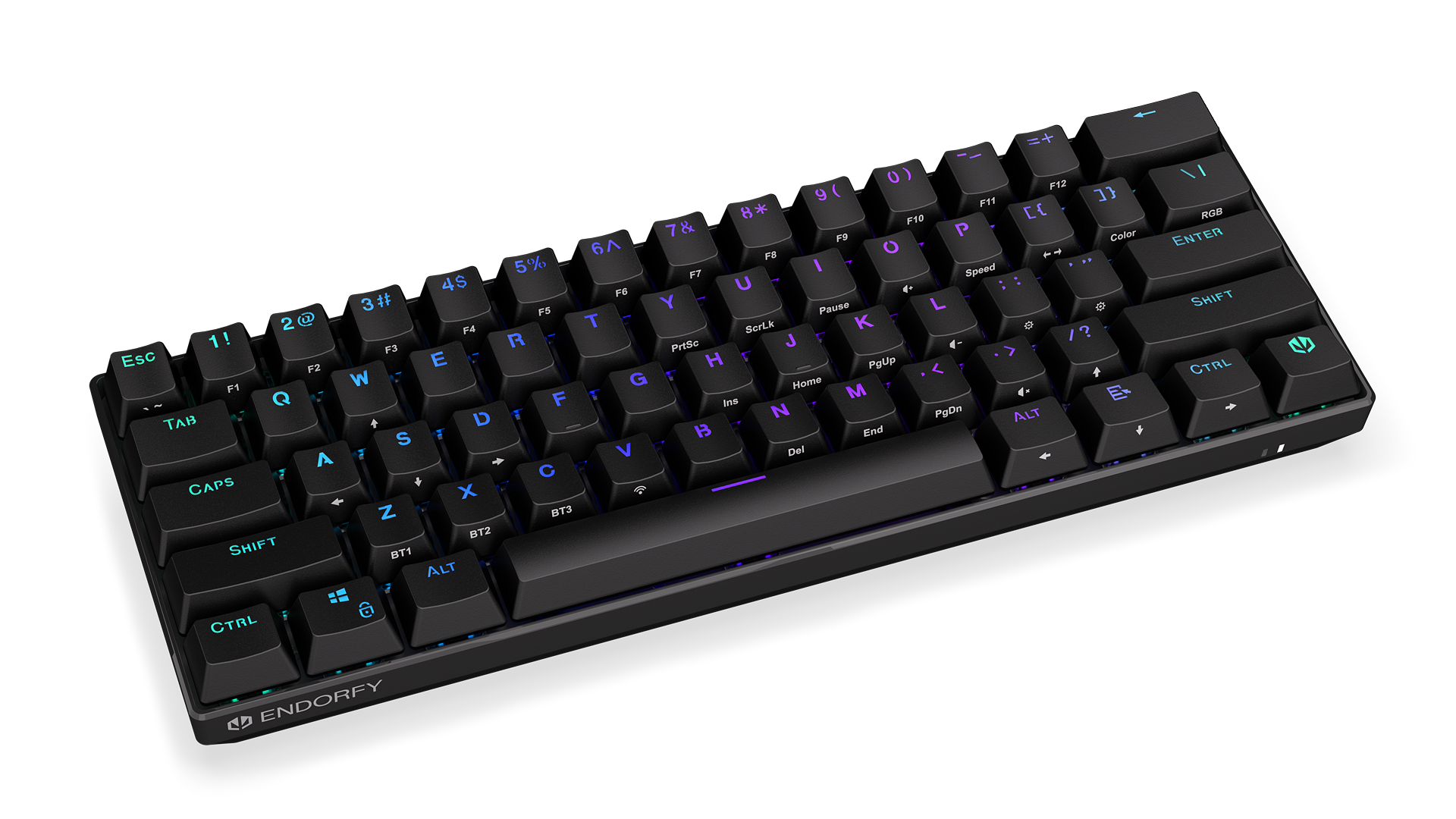 endorfy-thock-compact-wireless-red-tastatur-61-tasten image 2