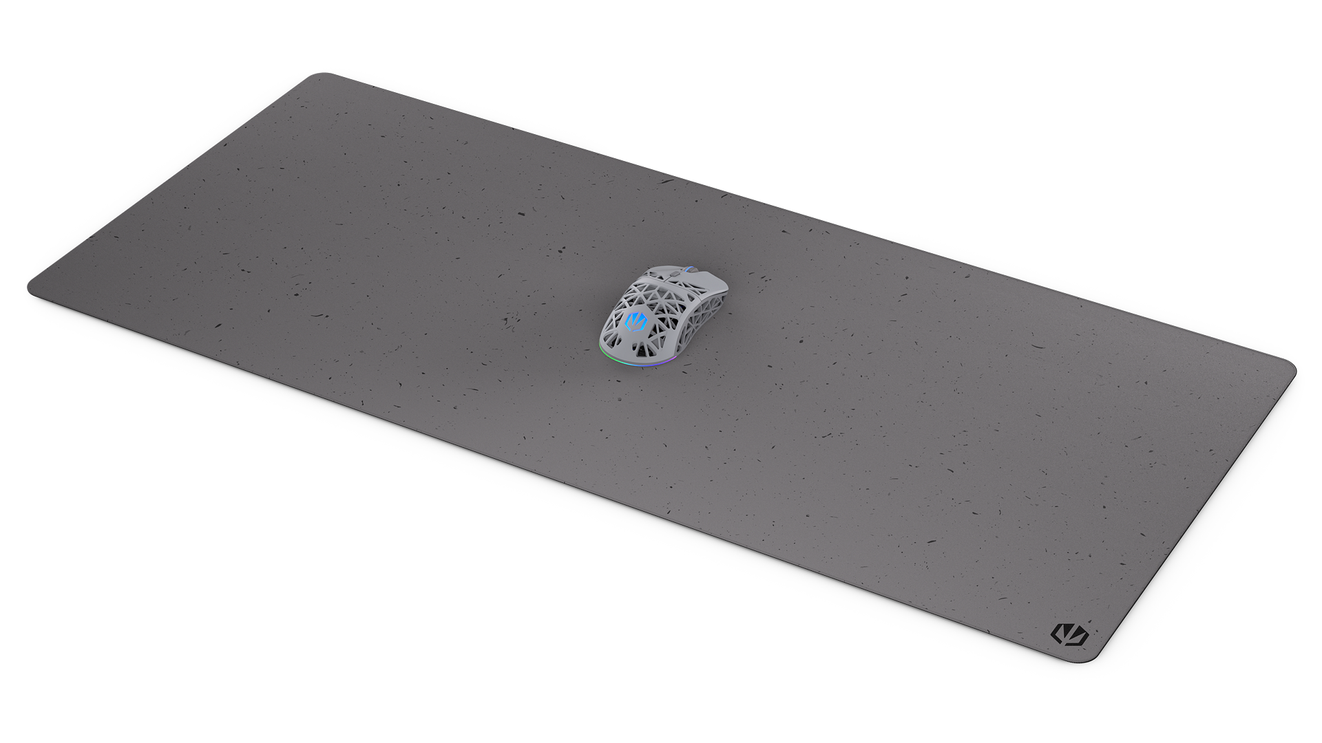 endorfy-stoneflow-gray-xl-mauspad-terrazzo-muster image 2