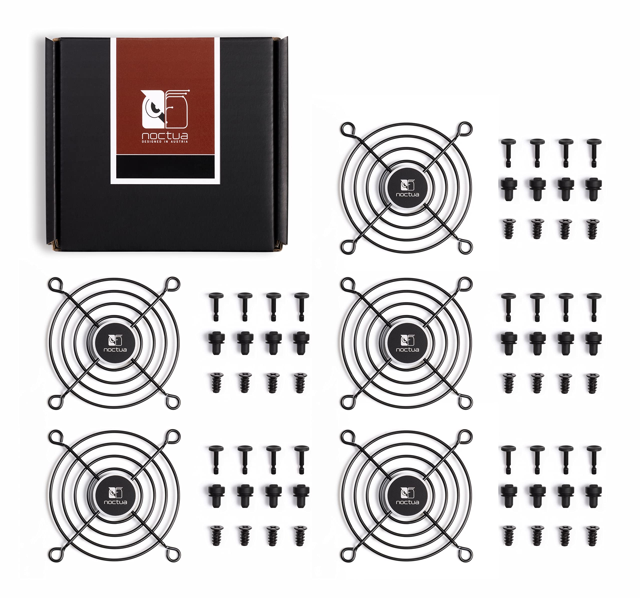 noctua-na-fg1-7-sx5-l-ftergitter-schwarz-70mm-5-st-ck image 2