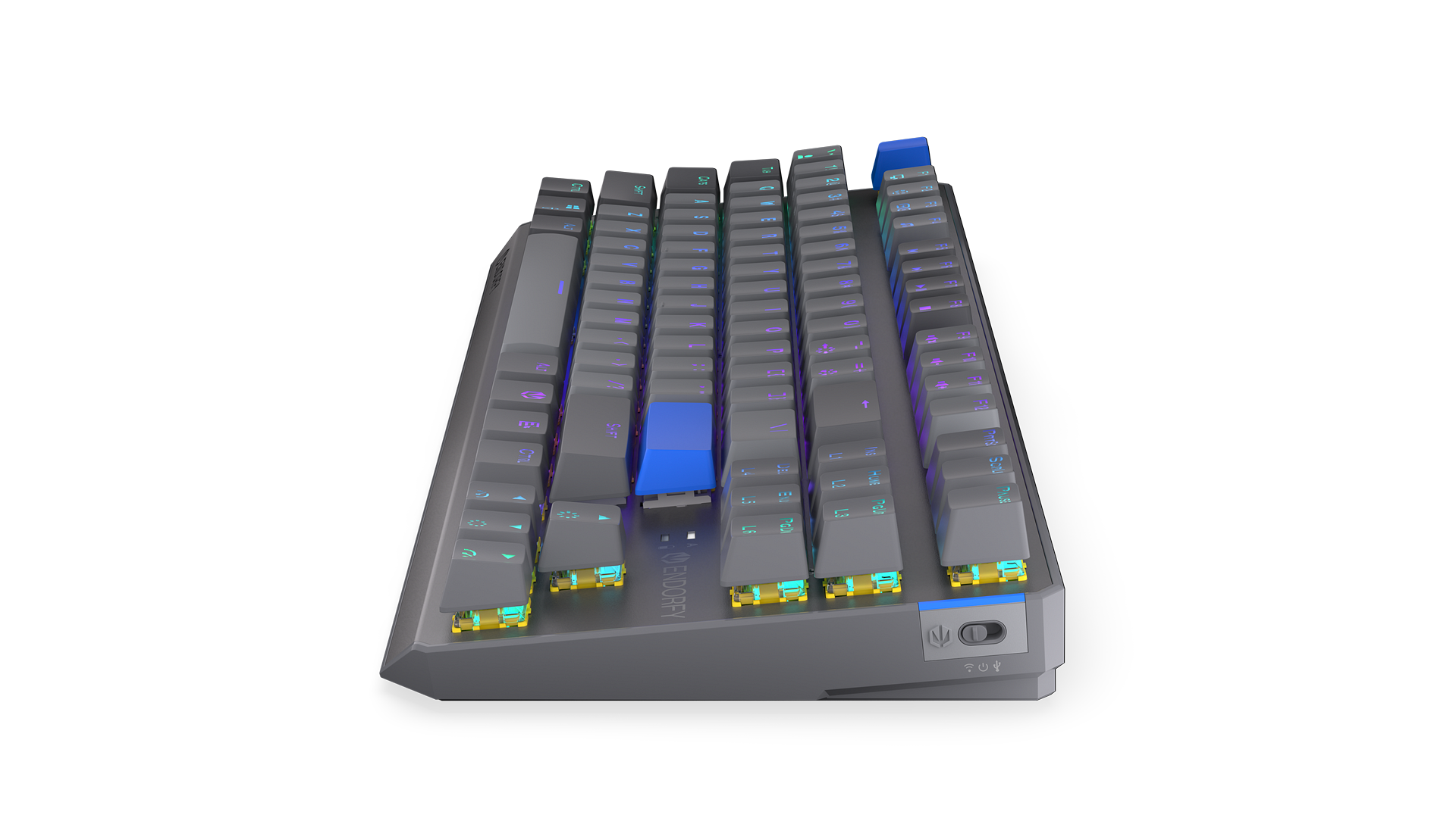 endorfy-thock-v2-tkl-wireless-tastatur-yellow-hot-swap image 7