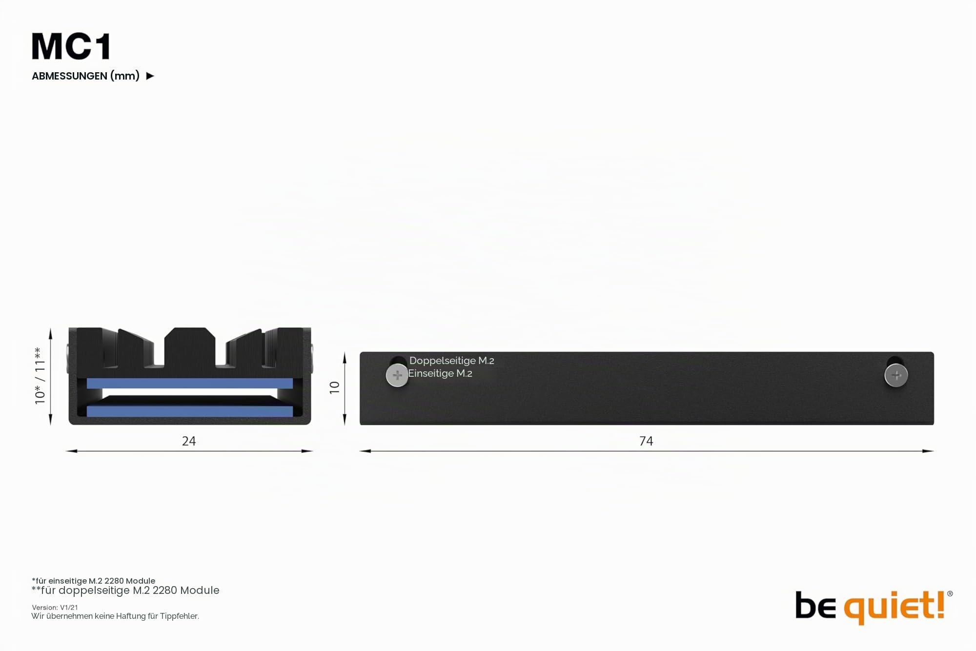 be-quiet-mc1-bz002-m-2-ssd-k-hler-2280-schwarz image 3