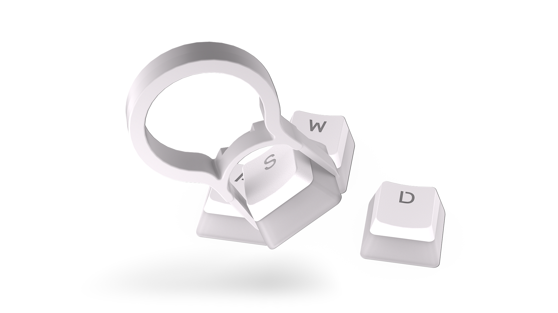 endorfy-thock-pbt-pudding-onyx-white-tastenkappen-104 image 8