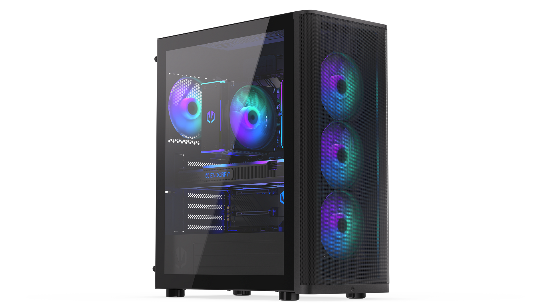 endorfy-ventum-400-argb-geh-use-atx-4x120mm-schwarz image 1