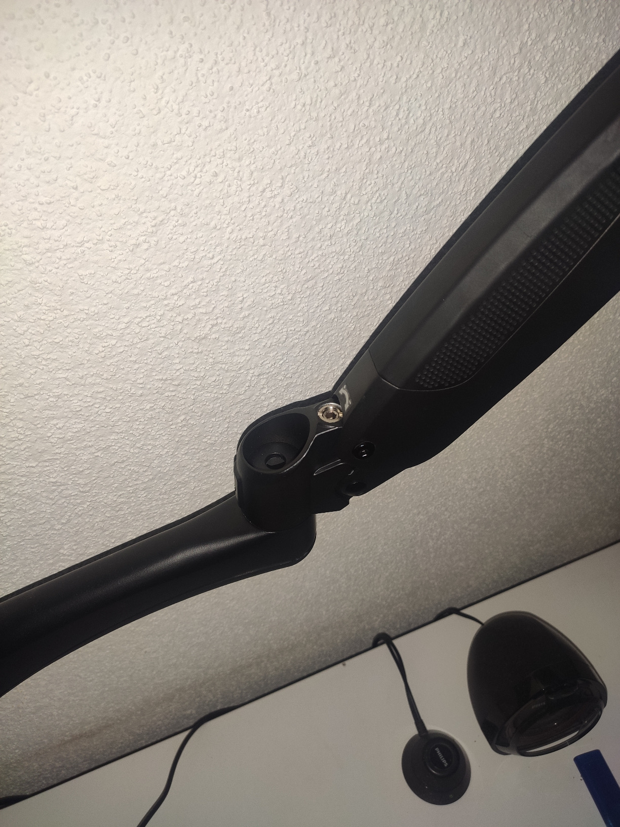 Sauber an der Wand