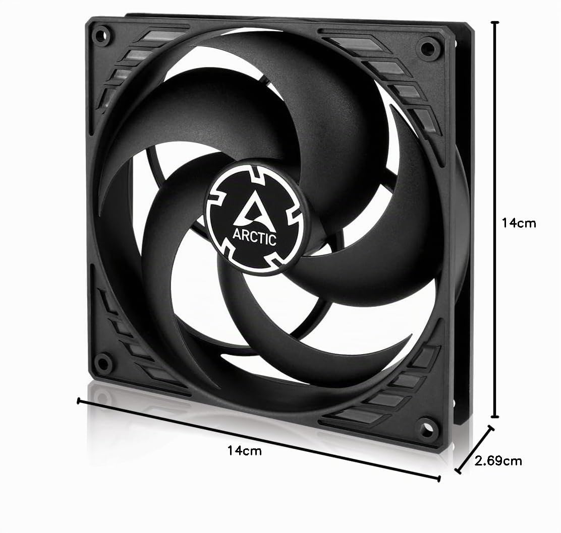 arctic-p14-140mm-geh-usel-fter-schwarz-3-pin image 5