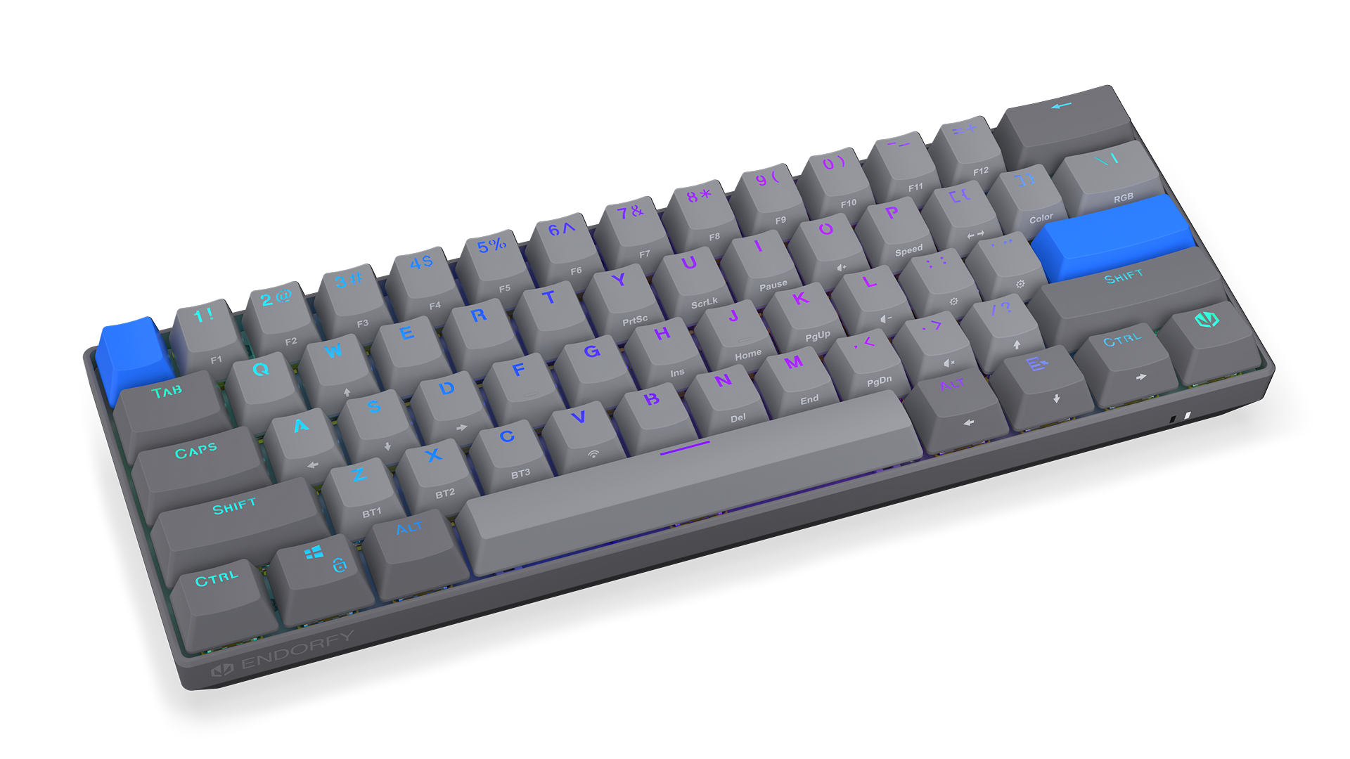 endorfy-thock-v2-compact-wireless-tastatur-gelb-hot-swap image 2