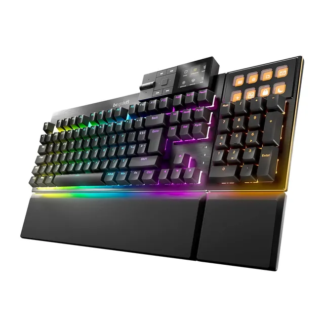 be-quiet-dark-mount-silent-linear-tastatur-de-qwertz-iso image 1