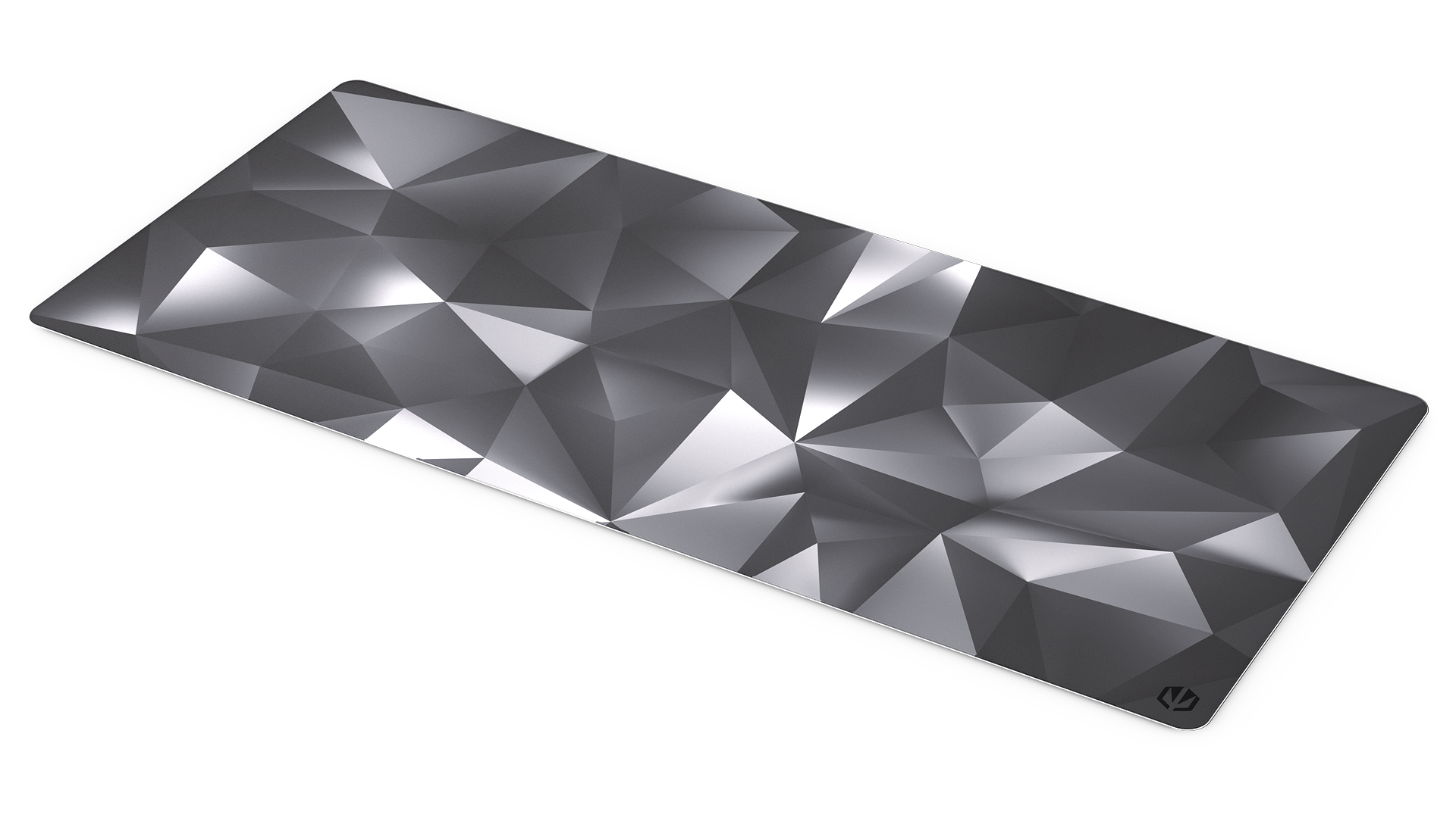 endorfy-crystal-mauspad-black-xl-geometrisch image 1