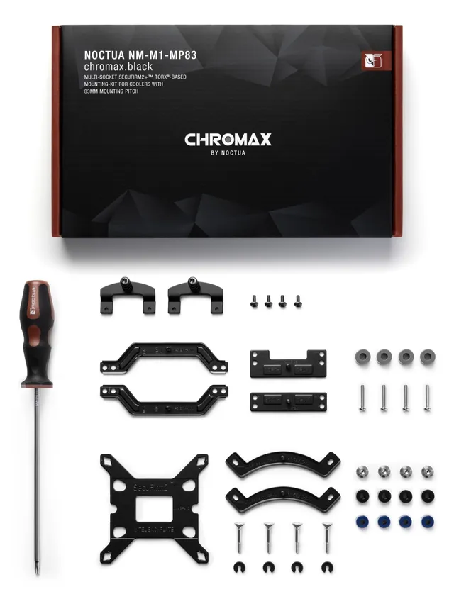 noctua-nm-m1-mp83-chromax-black-montageset-am5-lga1700 image 1