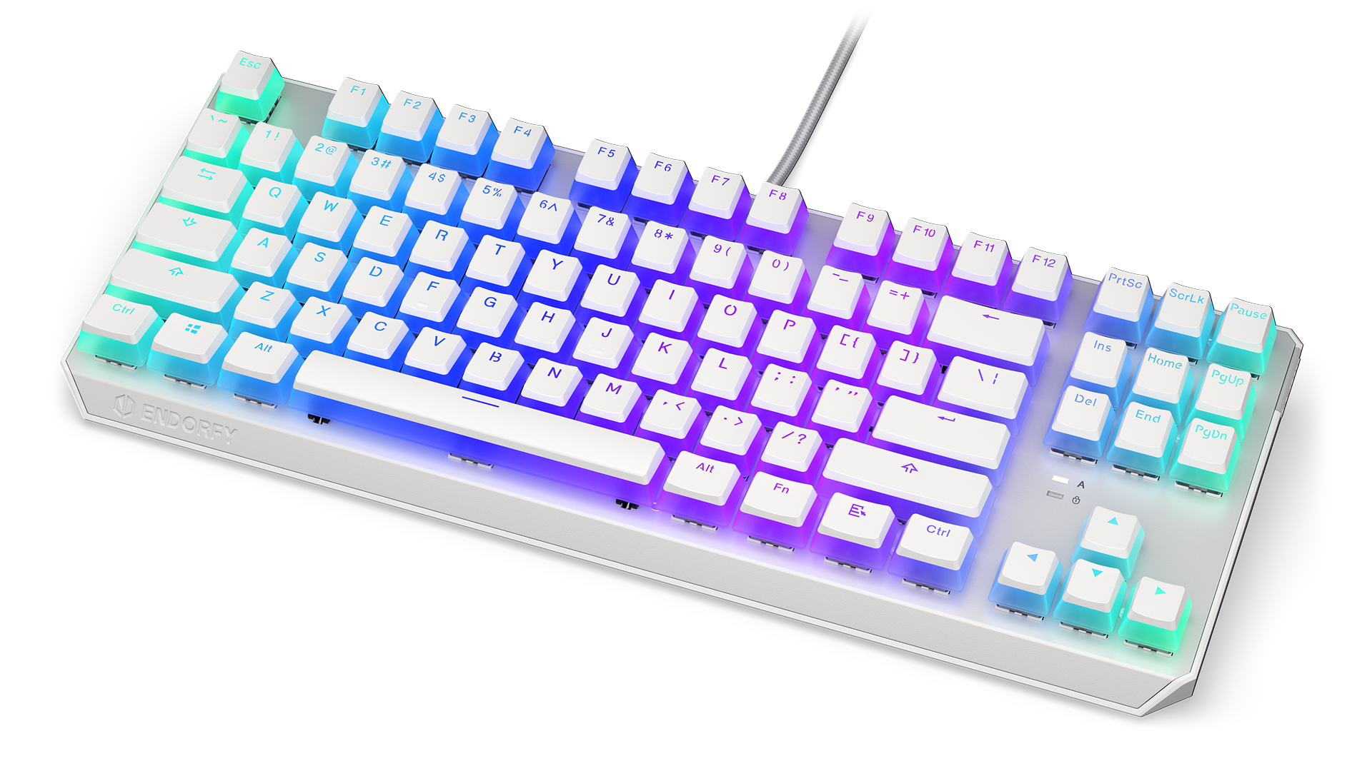 endorfy-thock-tkl-pudding-onyx-white-blue-tastatur image 1