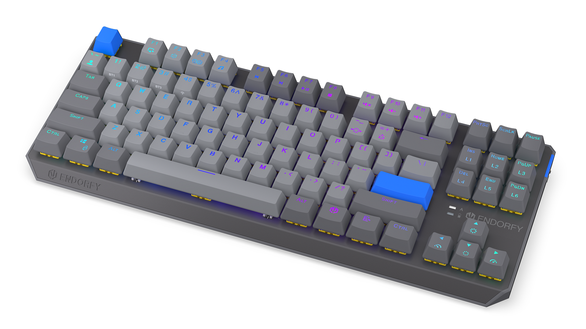 endorfy-thock-v2-tkl-wireless-tastatur-yellow-hot-swap image 1