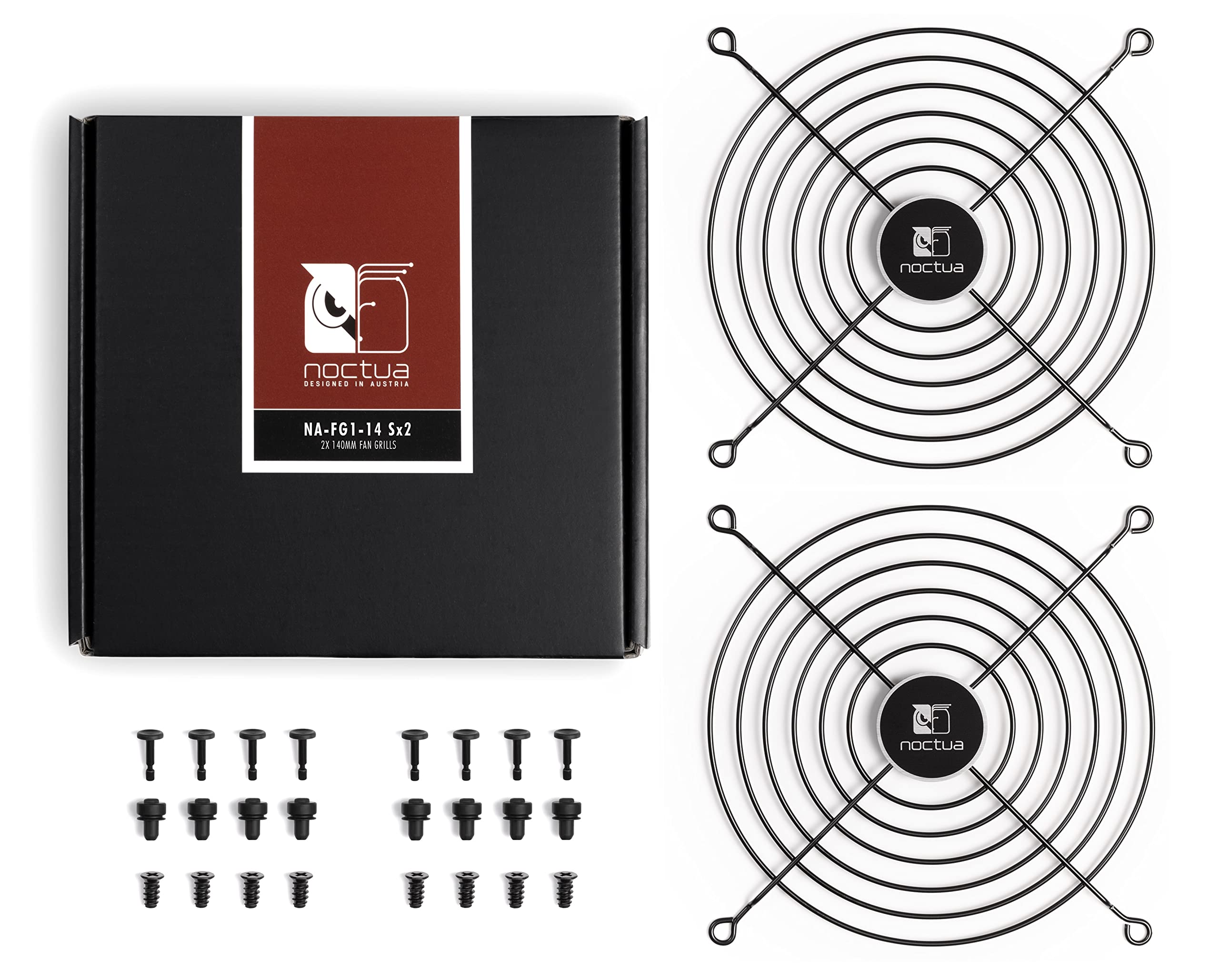 noctua-na-fg1-14-sx2-l-ftergitter-140mm-schwarz-2-stk image 3