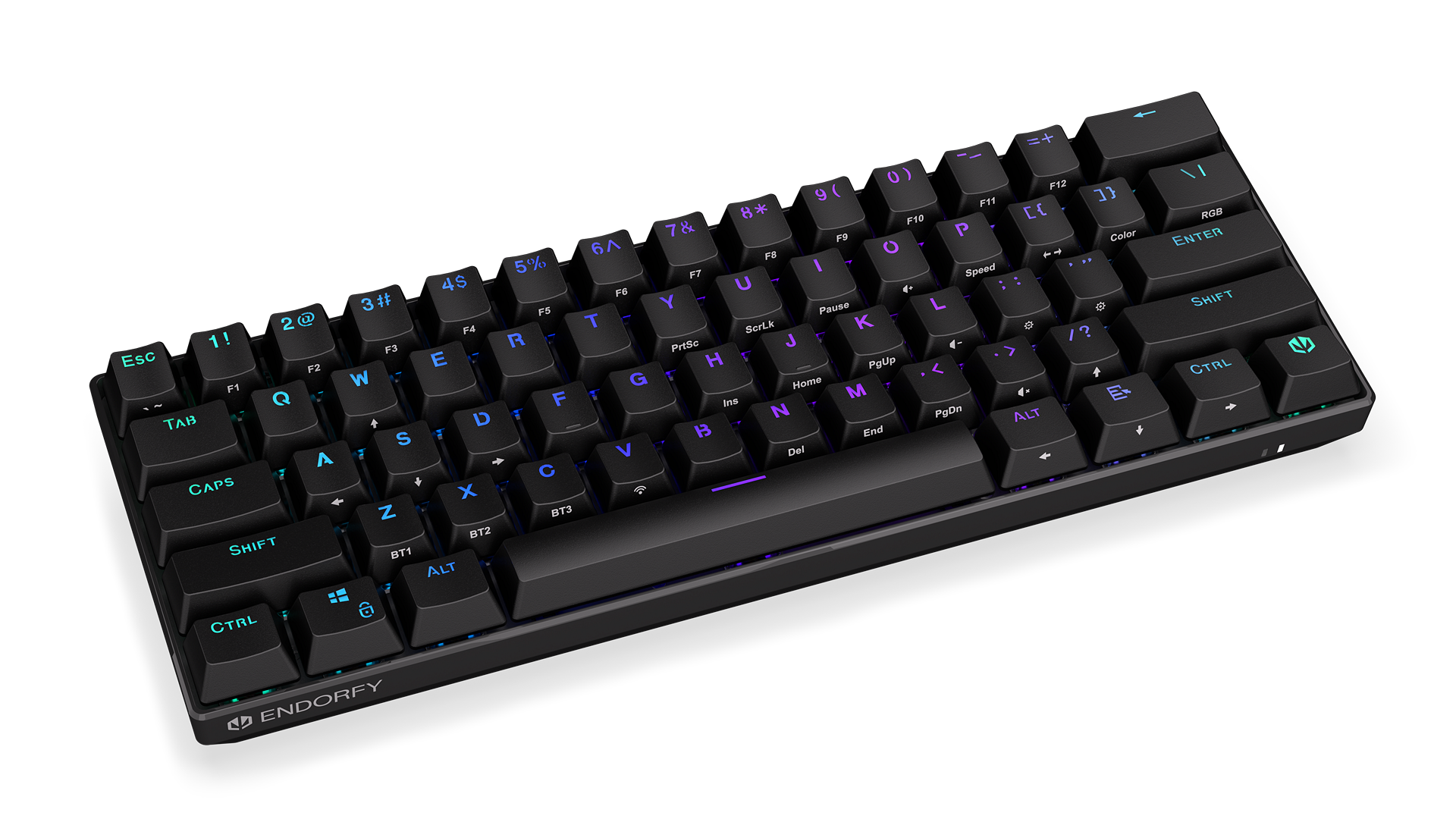 endorfy-thock-compact-wireless-brown-tastatur-argb image 2