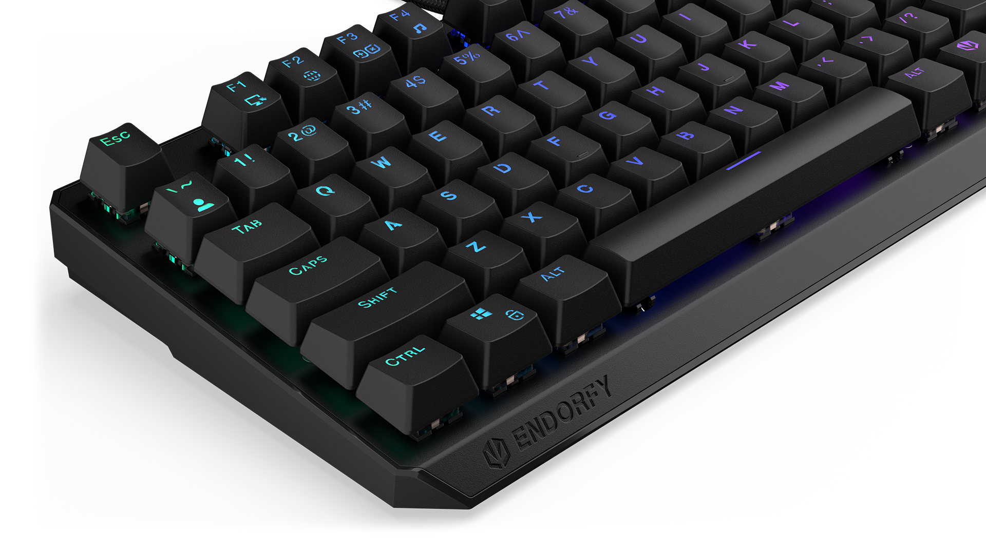 endorfy-thock-tkl-red-tastatur-pbt-aluminium-kailh-red image 7