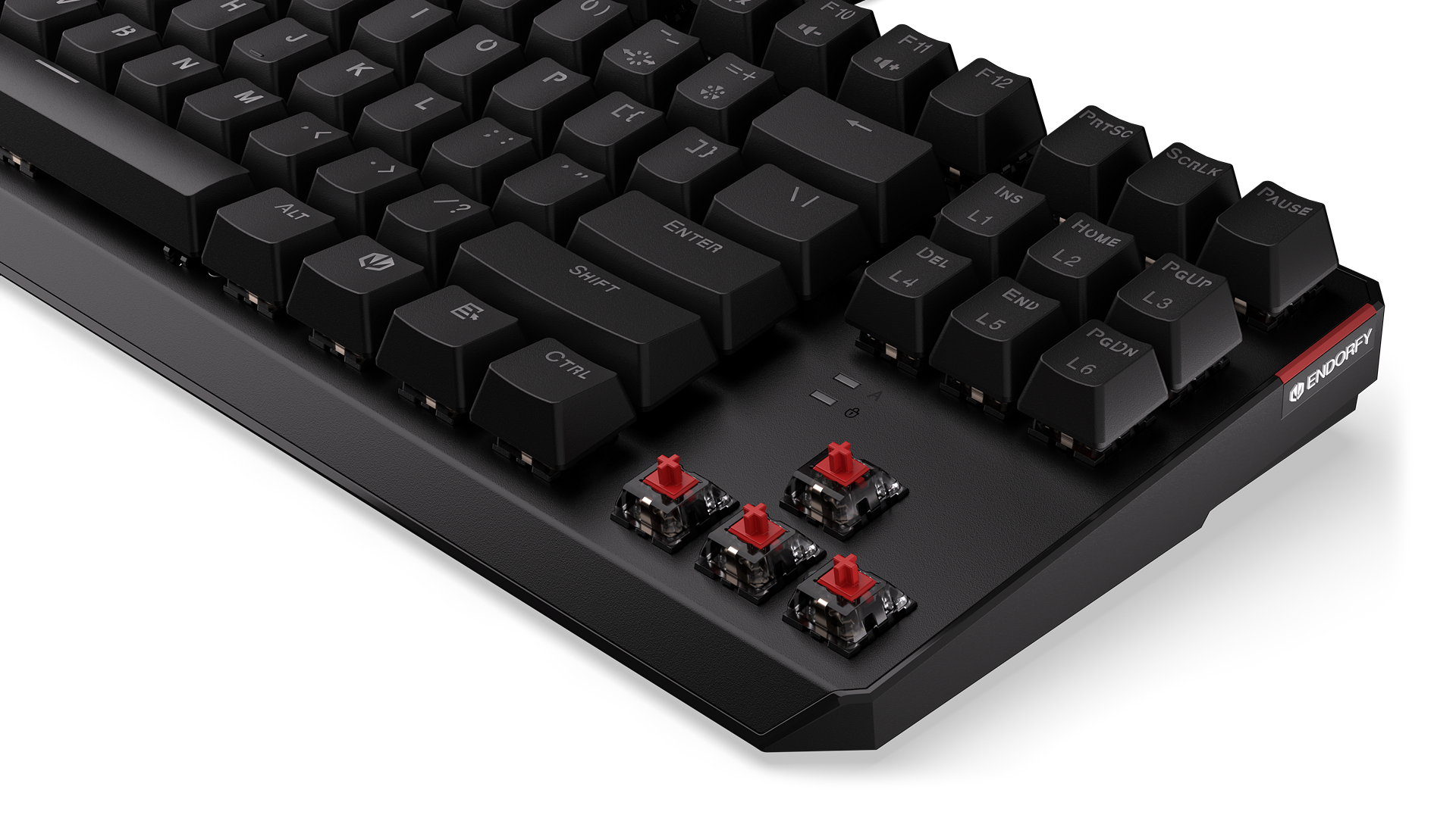 endorfy-thock-tkl-red-tastatur-pbt-aluminium-kailh-red image 6