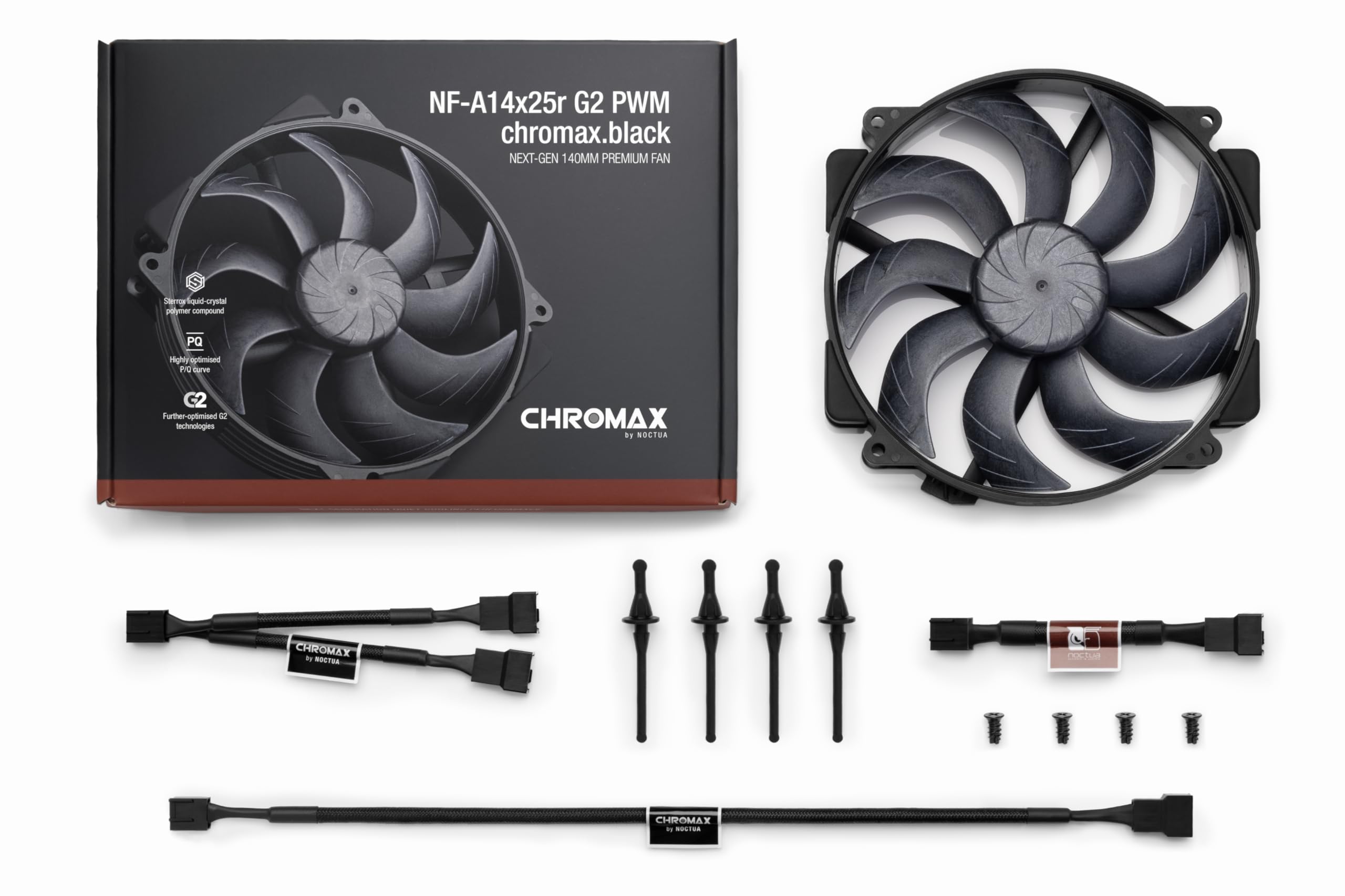 noctua-nf-a14x25r-g2-pwm-chromax-black-l-fter-140mm image 4