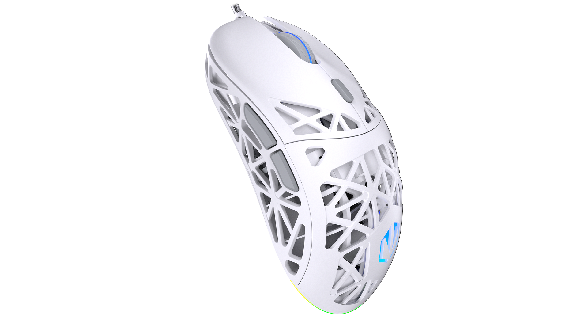 endorfy-liv-onyx-white-maus-kabelgebunden-usb image 1