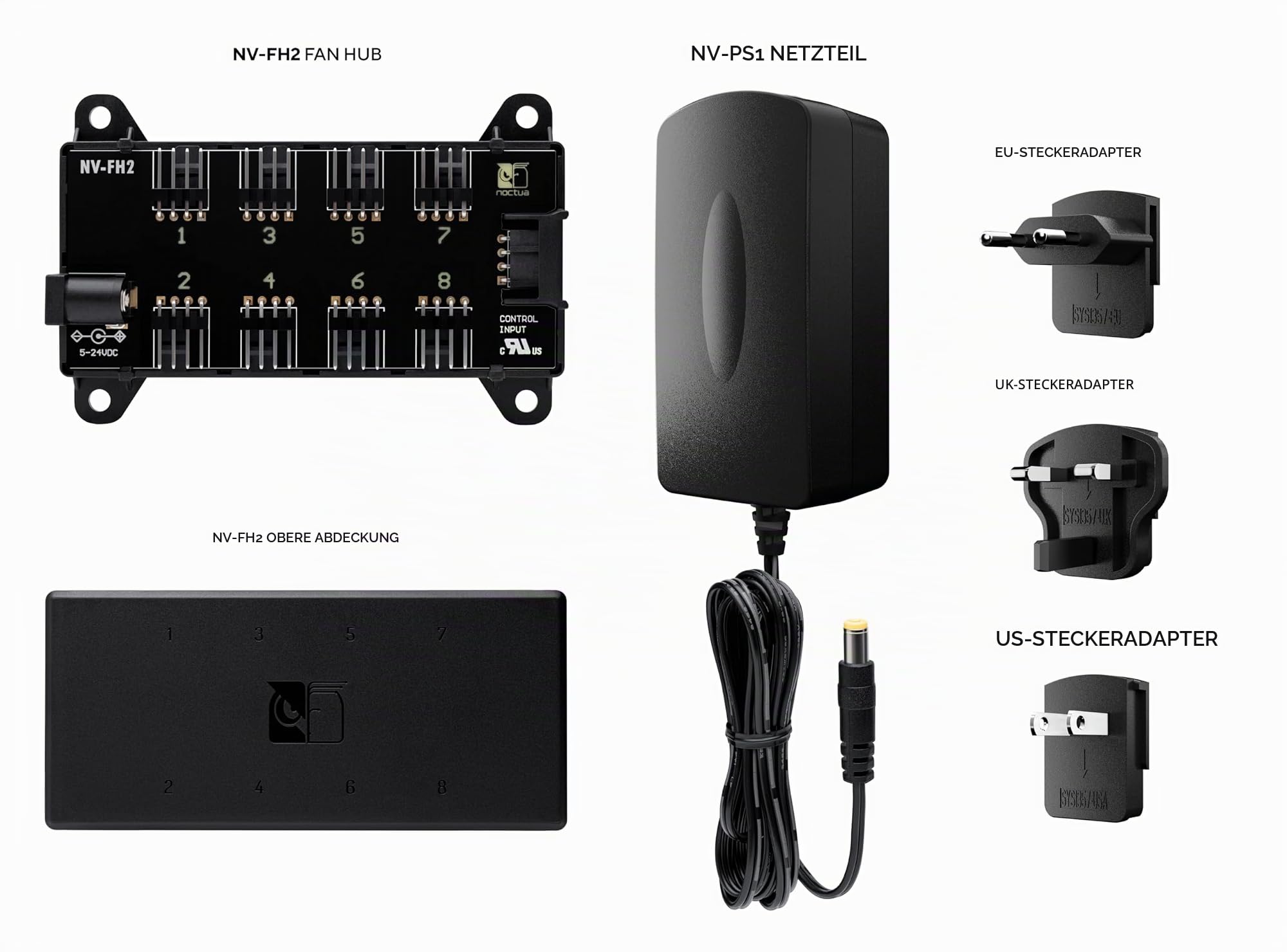 noctua-nv-sph1-l-fterverteilerset-8-kanal-mit-24w-netzteil image 2