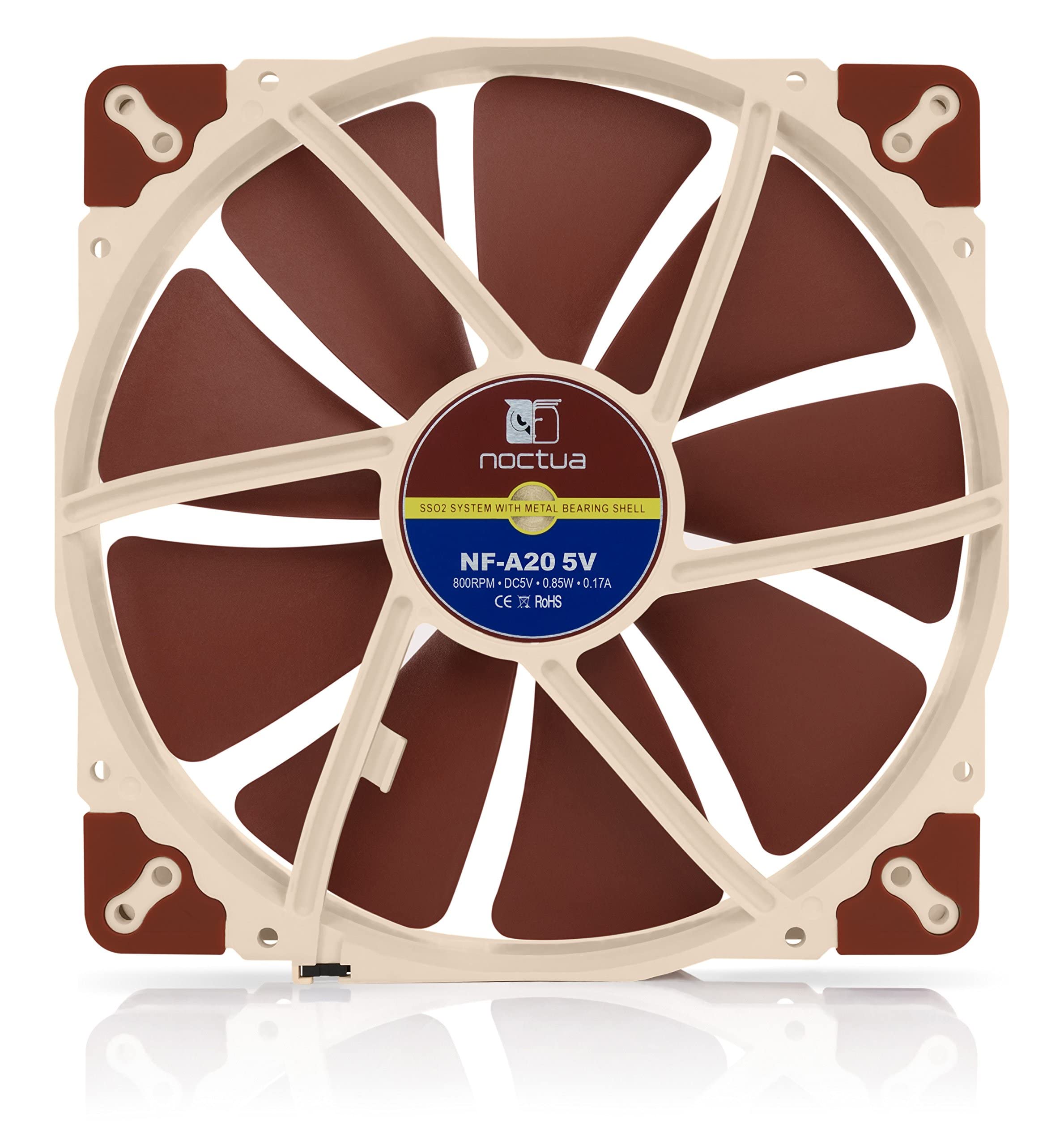 noctua-nf-a20-5v-200mm-l-fter-leise-mit-usb-adapter image 5
