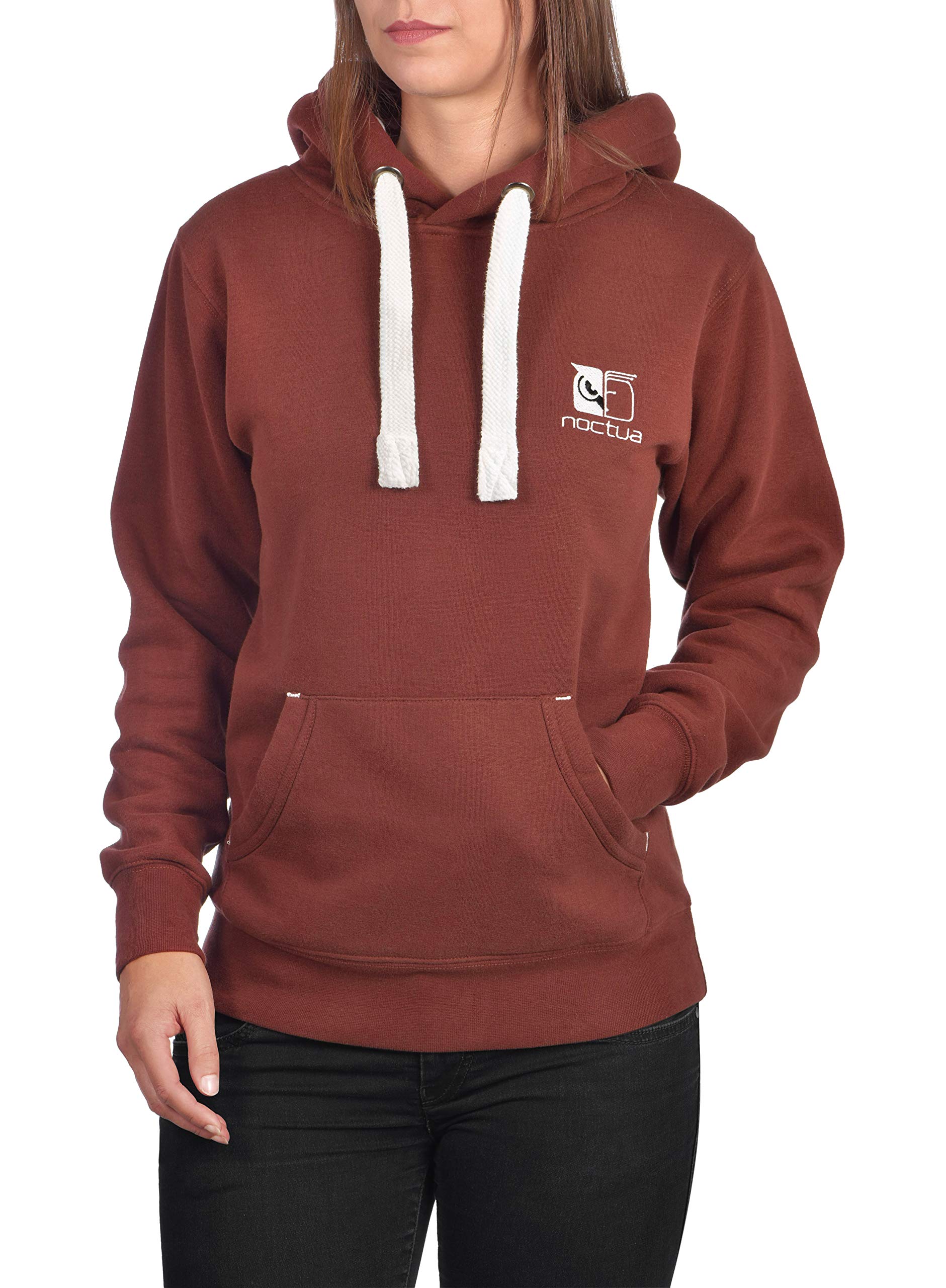 noctua-np-h1-brown-kapuzenpullover-hoodie-braun-unisex image 2