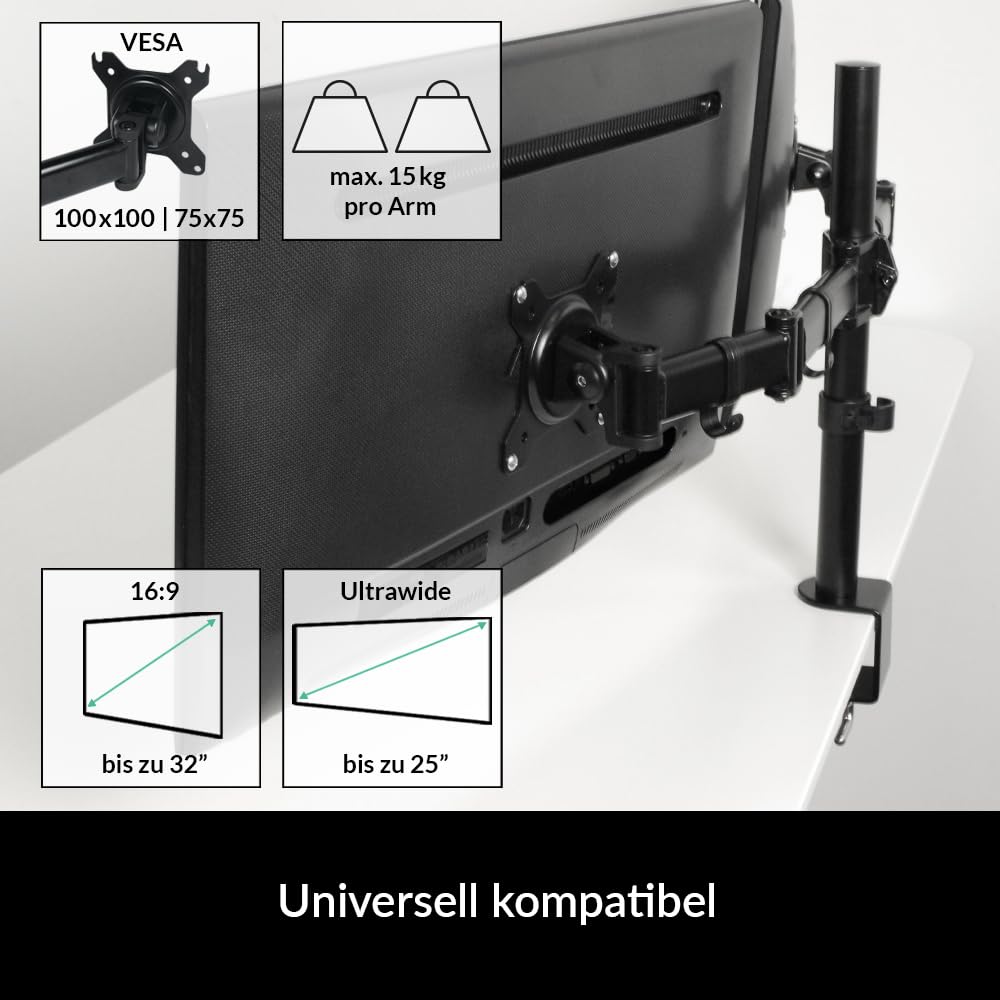 arctic-z2-basic-dual-monitorarm-2x-bis-28-zoll image 2