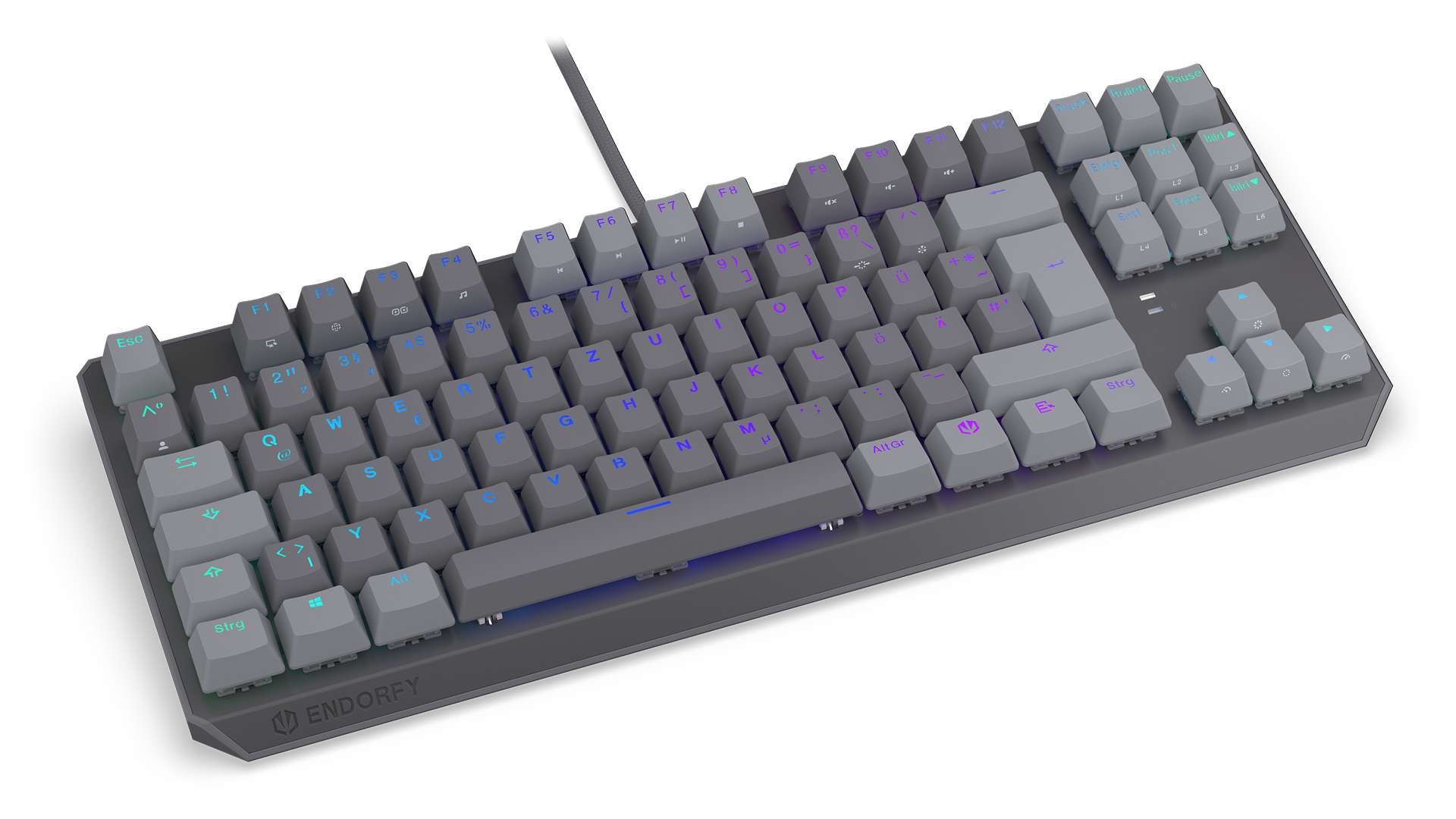 endorfy-thock-v2-tkl-de-tastatur-kabelgebunden-88-tasten image 2