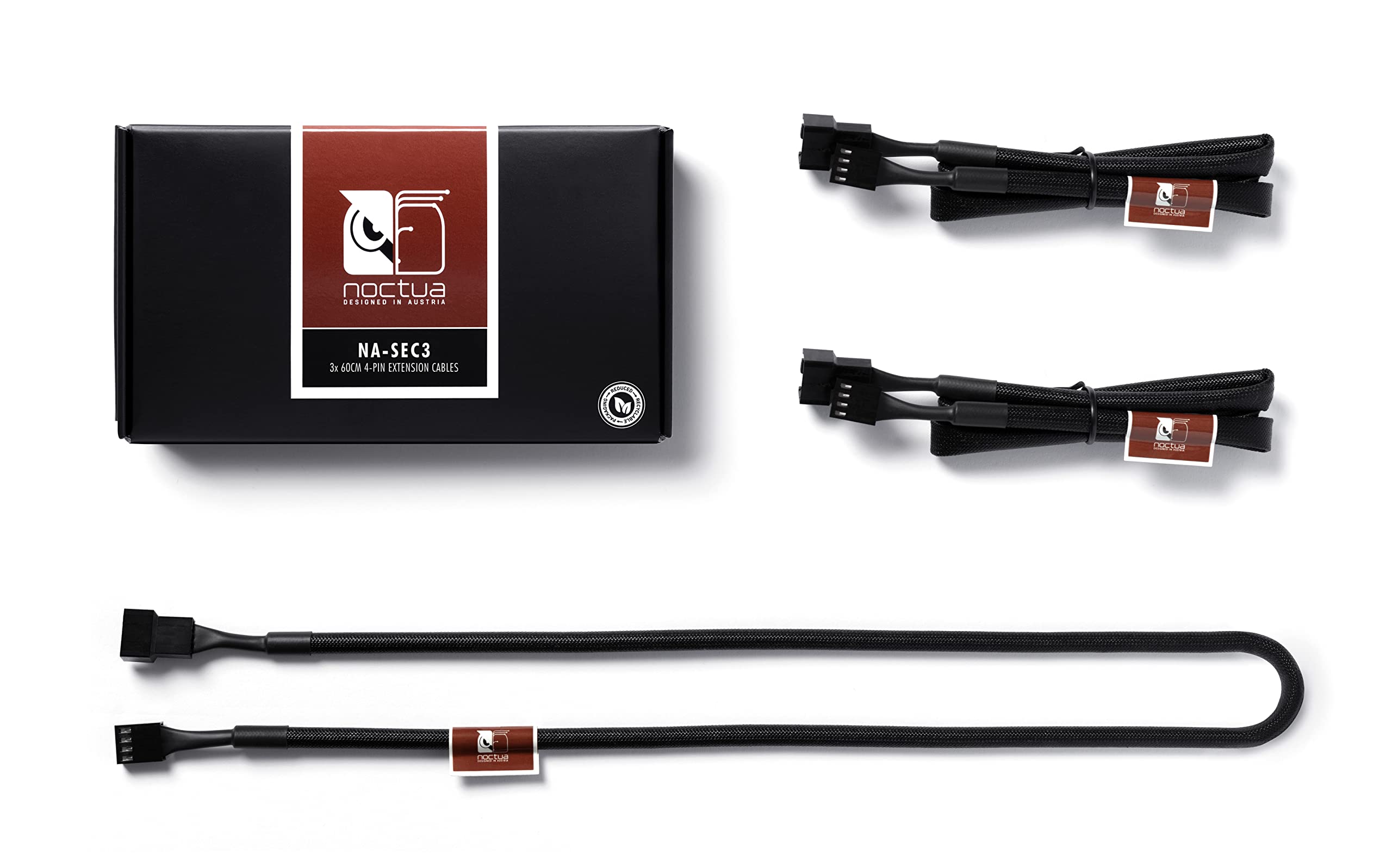 noctua-na-sec3-verl-ngerungskabel-60cm-3-st-ck-4-pin image 1