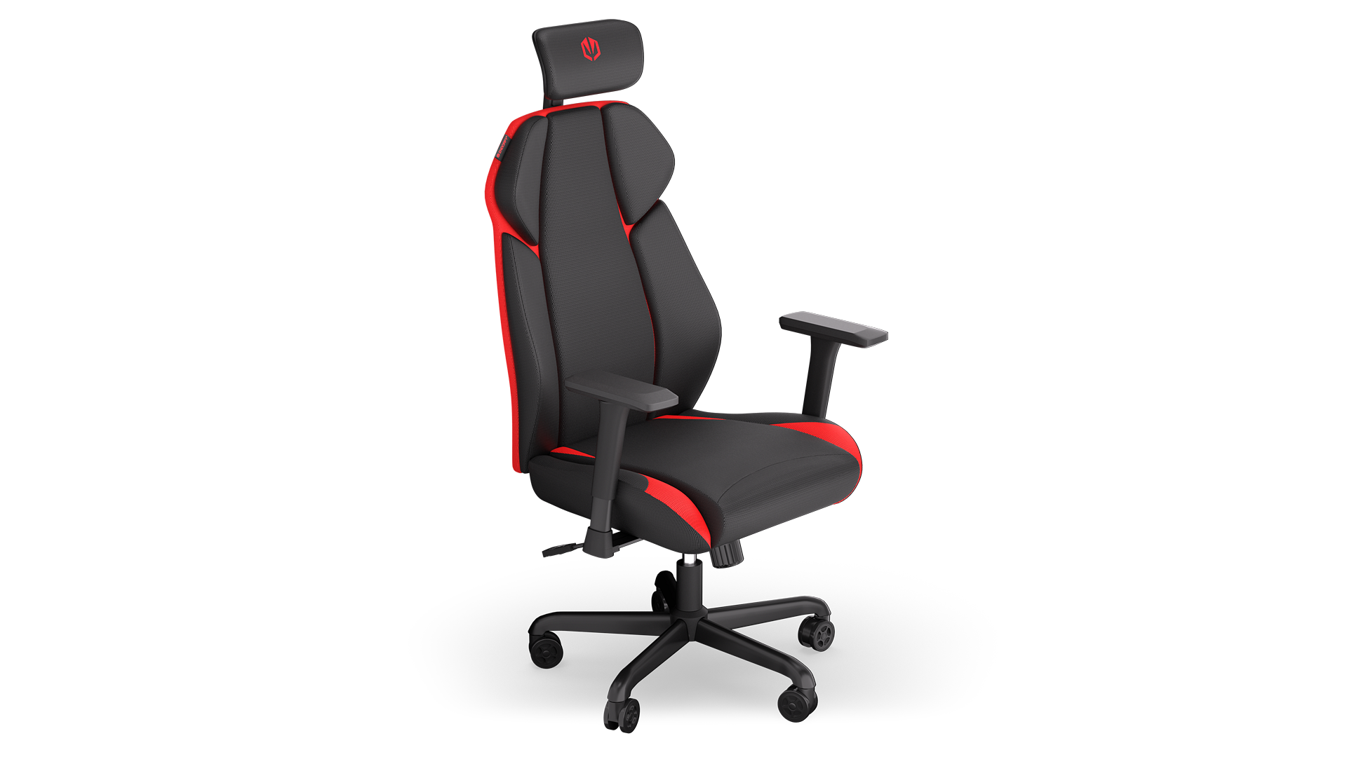 endorfy-meta-rd-gaming-stuhl-stoff-schwarz-rot image 1