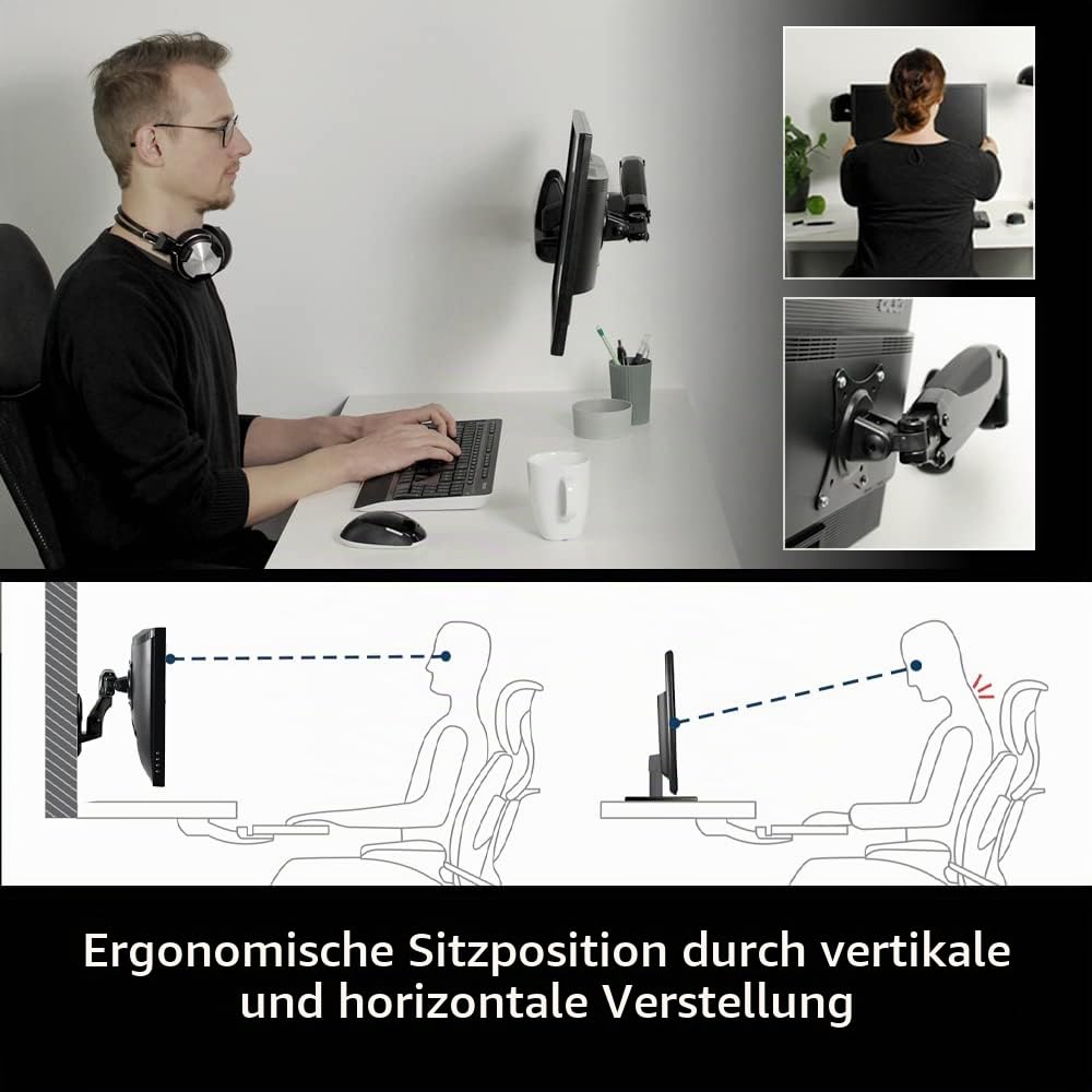 arctic-w1-3d-monitor-wandhalterung-gaslift-bis-49-zoll image 2