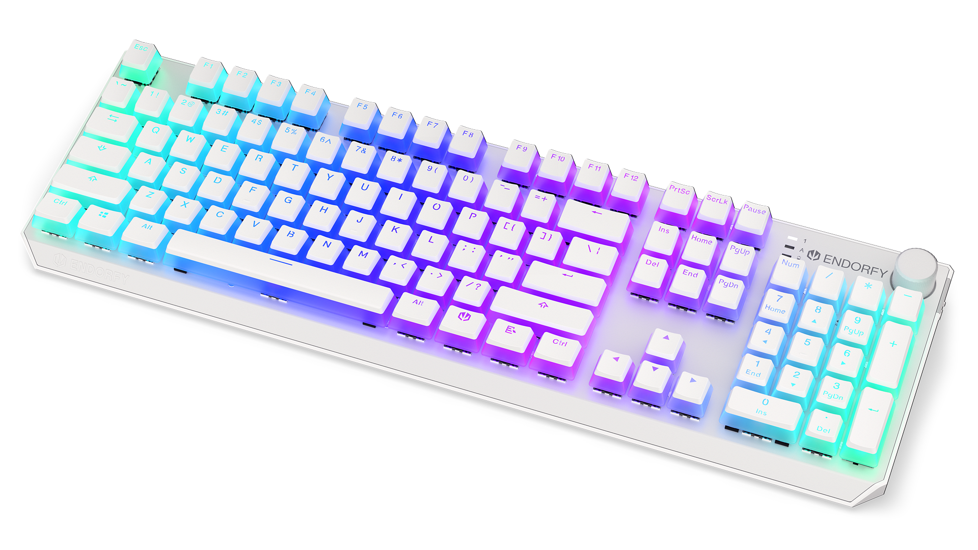 endorfy-thock-wireless-red-tastatur-onyx-white-pudding image 1
