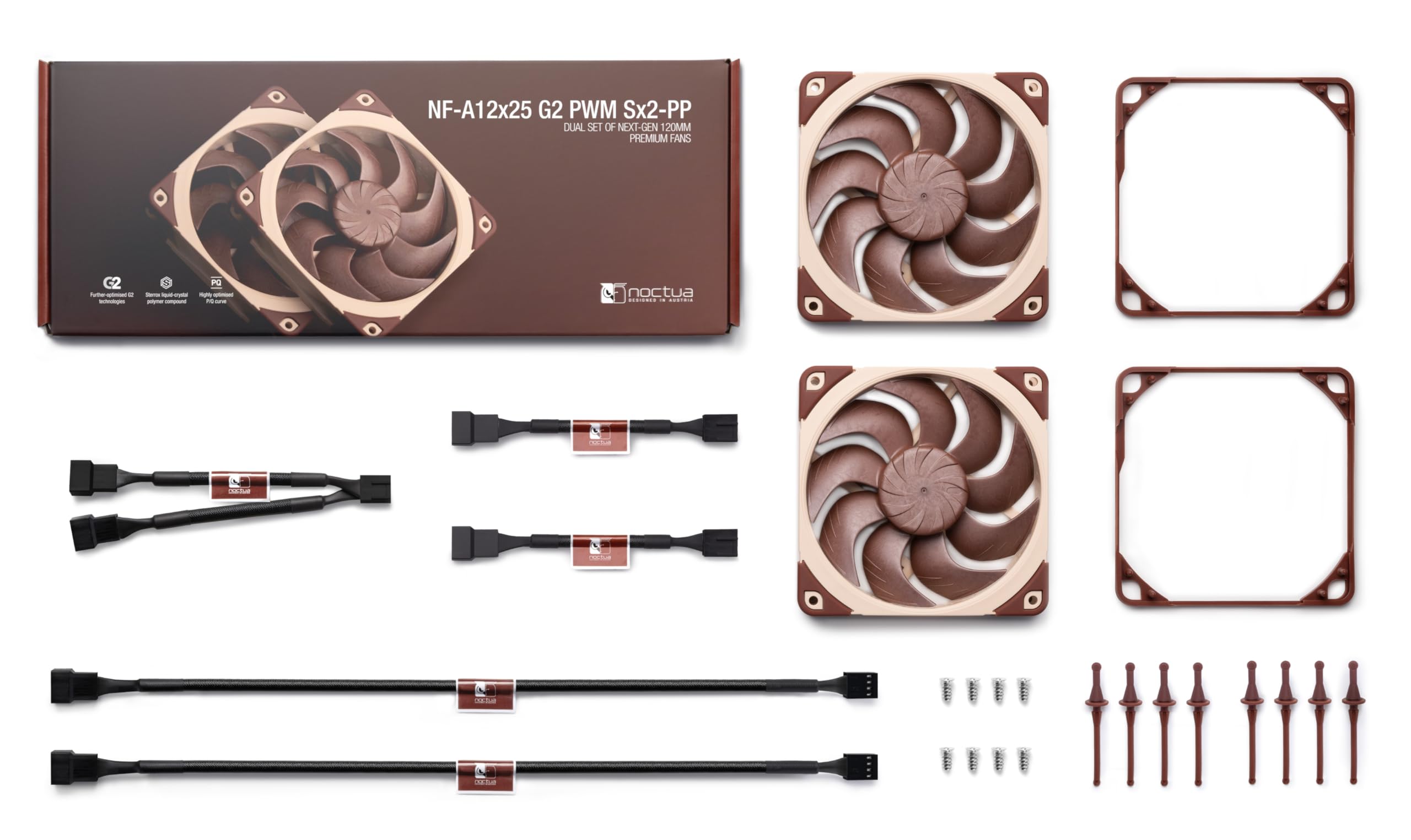 noctua-nf-a12x25-g2-pwm-sx2-pp-l-fter-120mm-2er-set-leise image 3