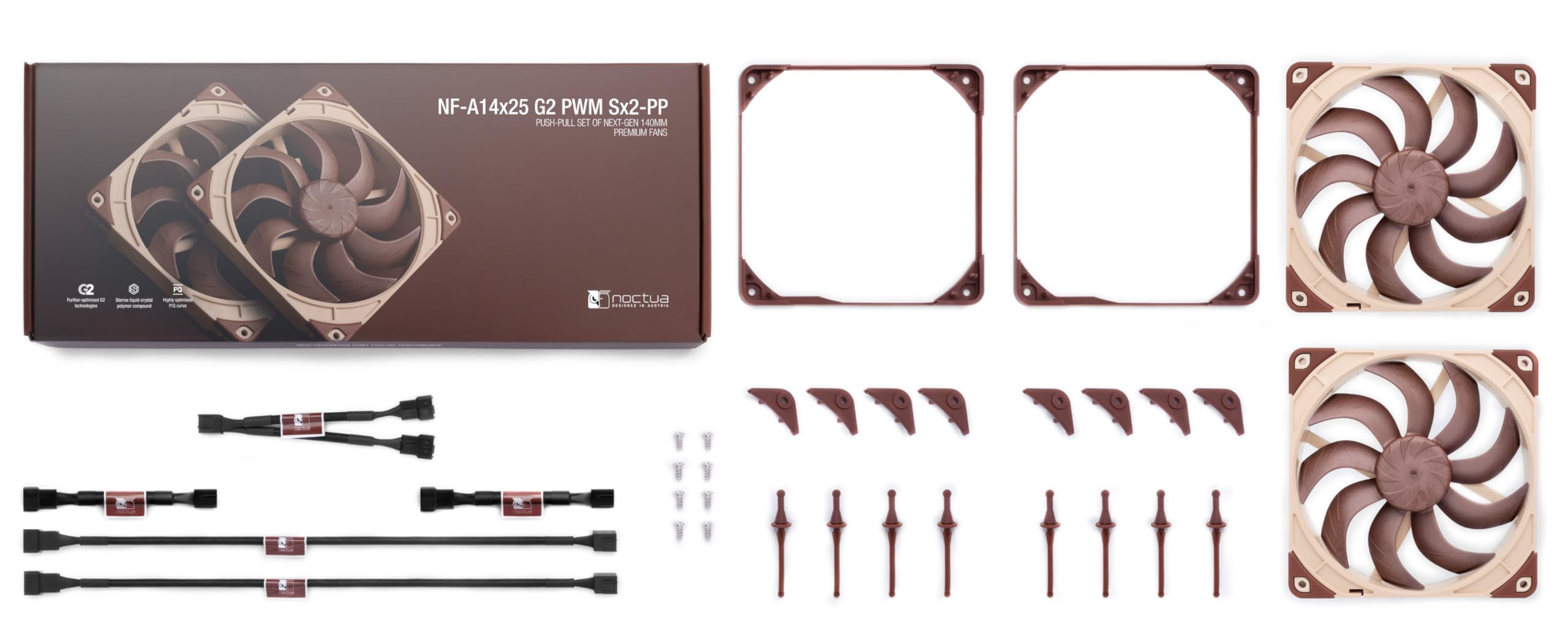 noctua-nf-a14x25-g2-pwm-sx2-pp-140mm-l-fter-set-leise image 4